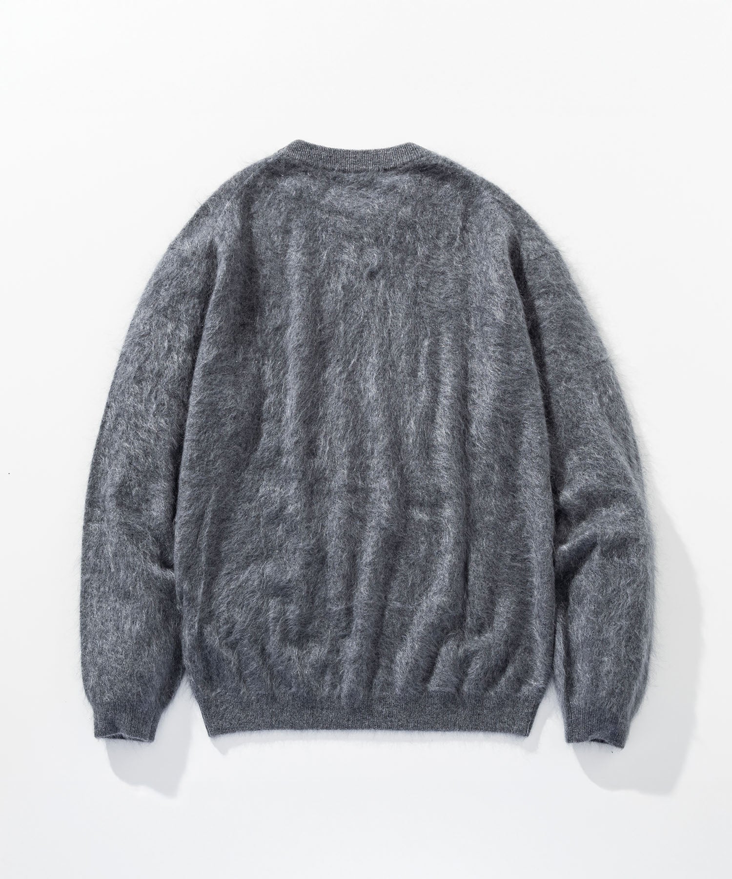 【12月上旬お届け予約商品】モヘアタッチ カシミヤセーター