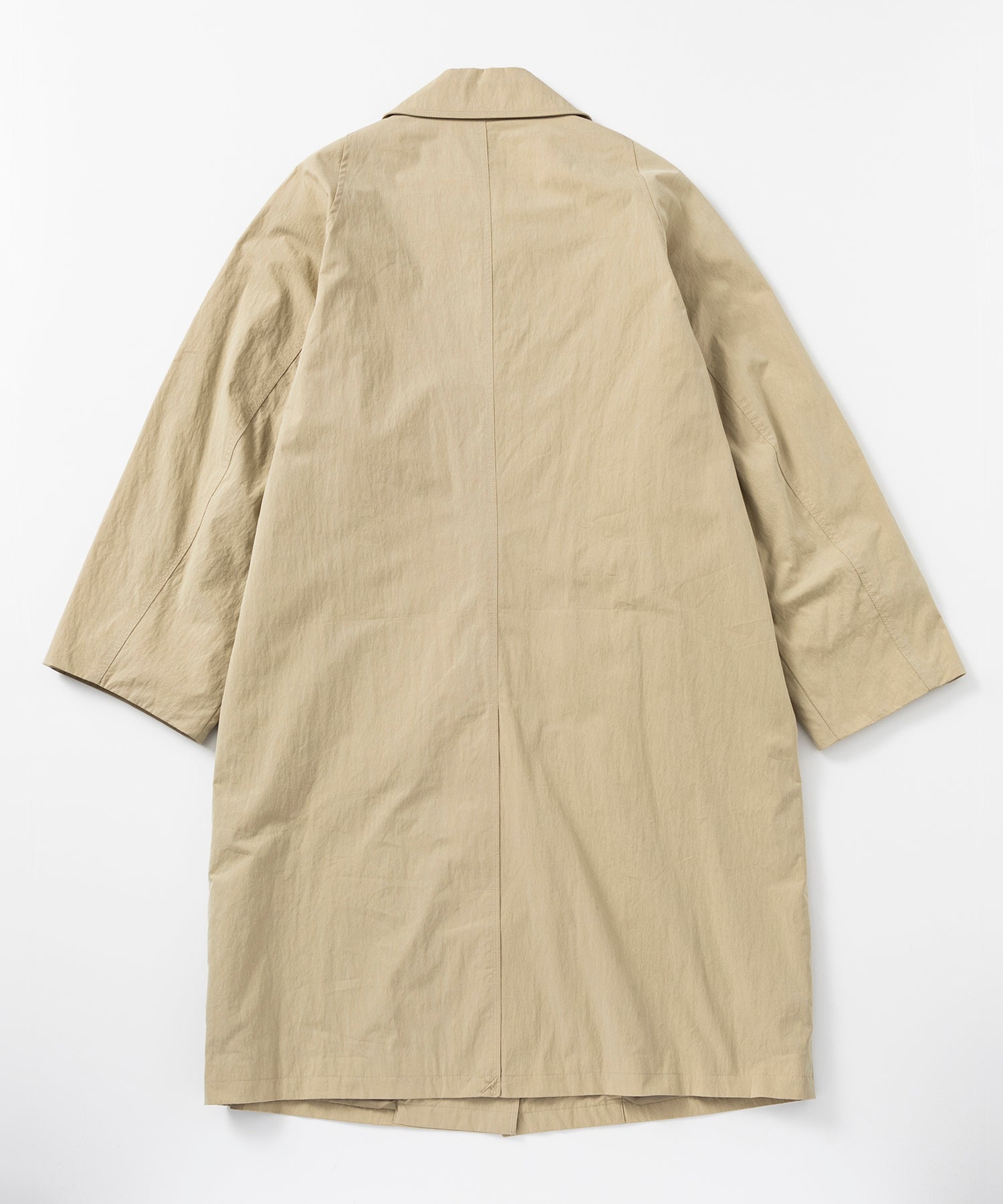 レイヤードロングコート