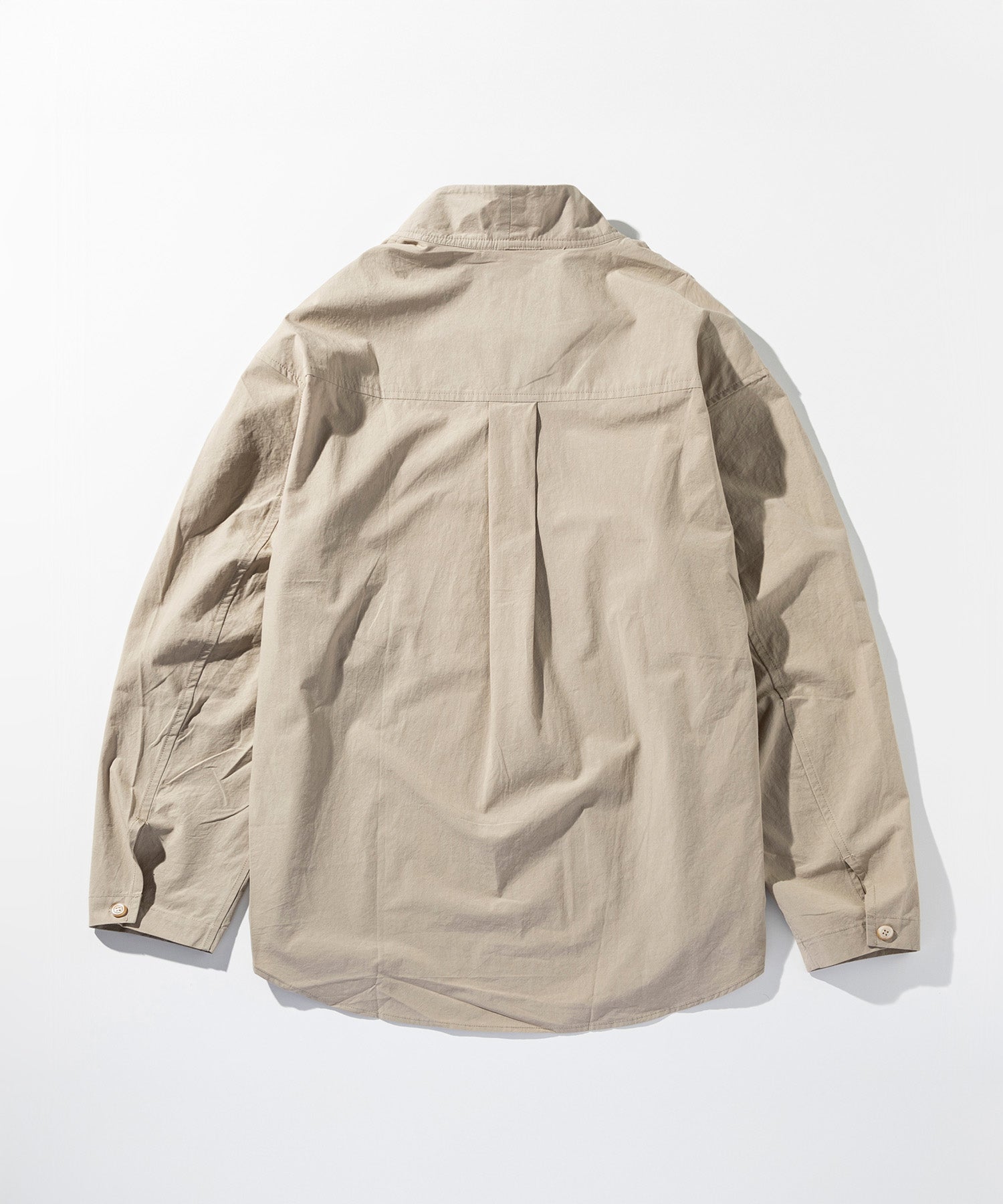 スタンドカラー プルオーバーシャツ