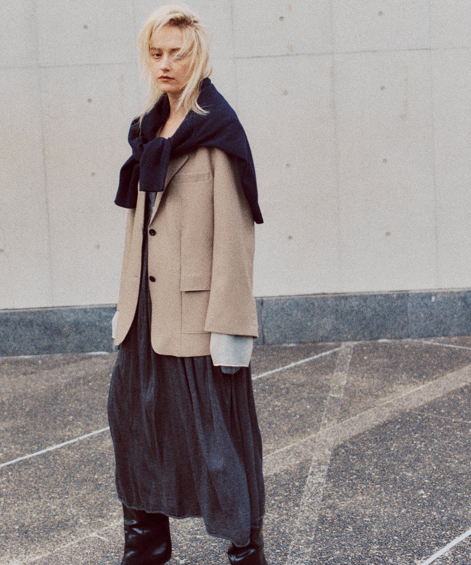 テーラードレイヤードジャケット