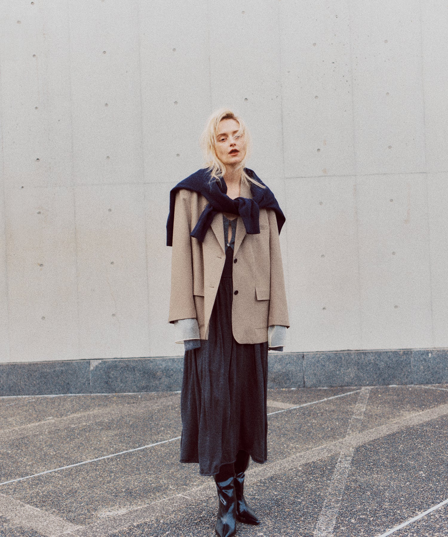 テーラードレイヤードジャケット