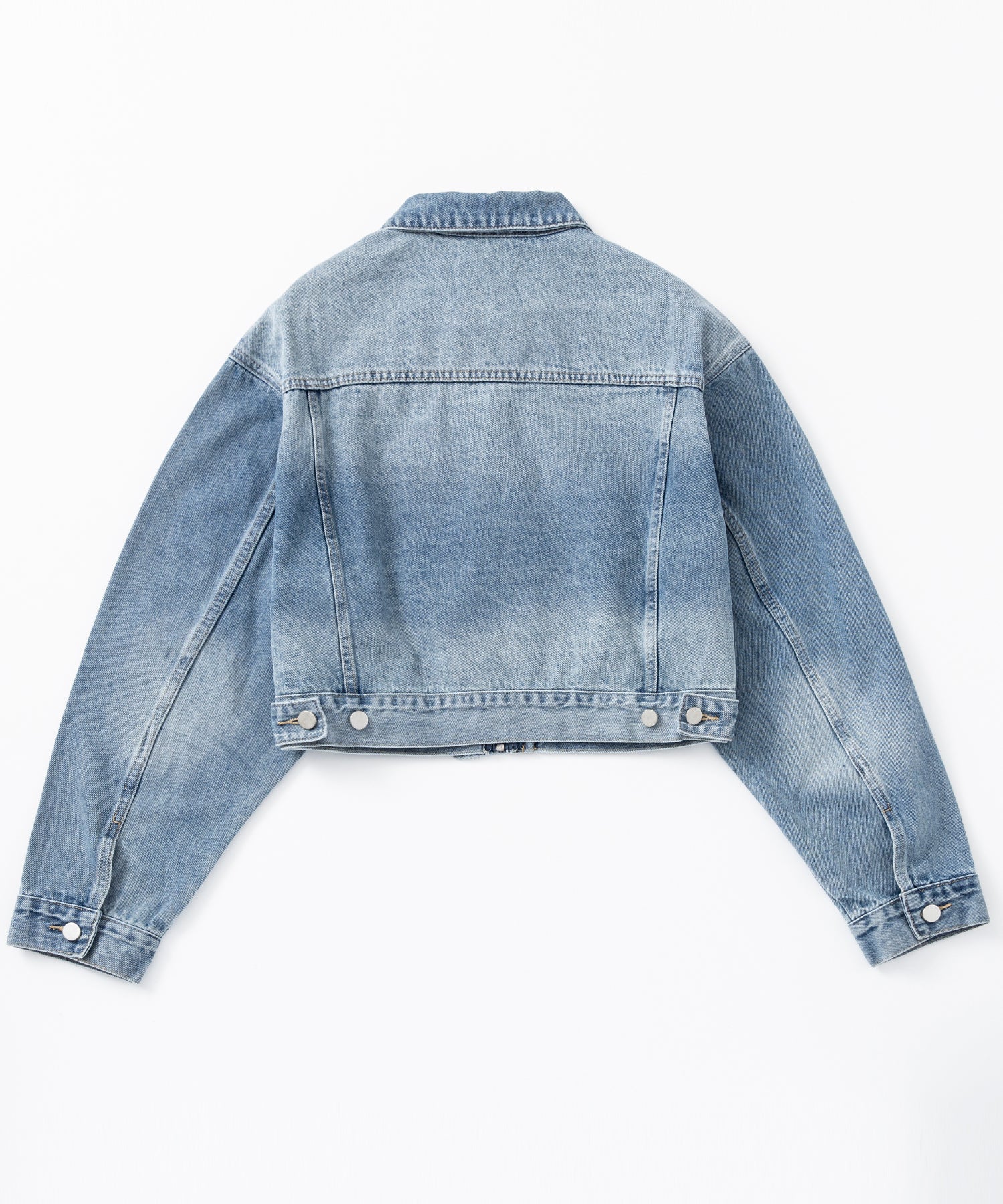 クロップドデニムジャケット