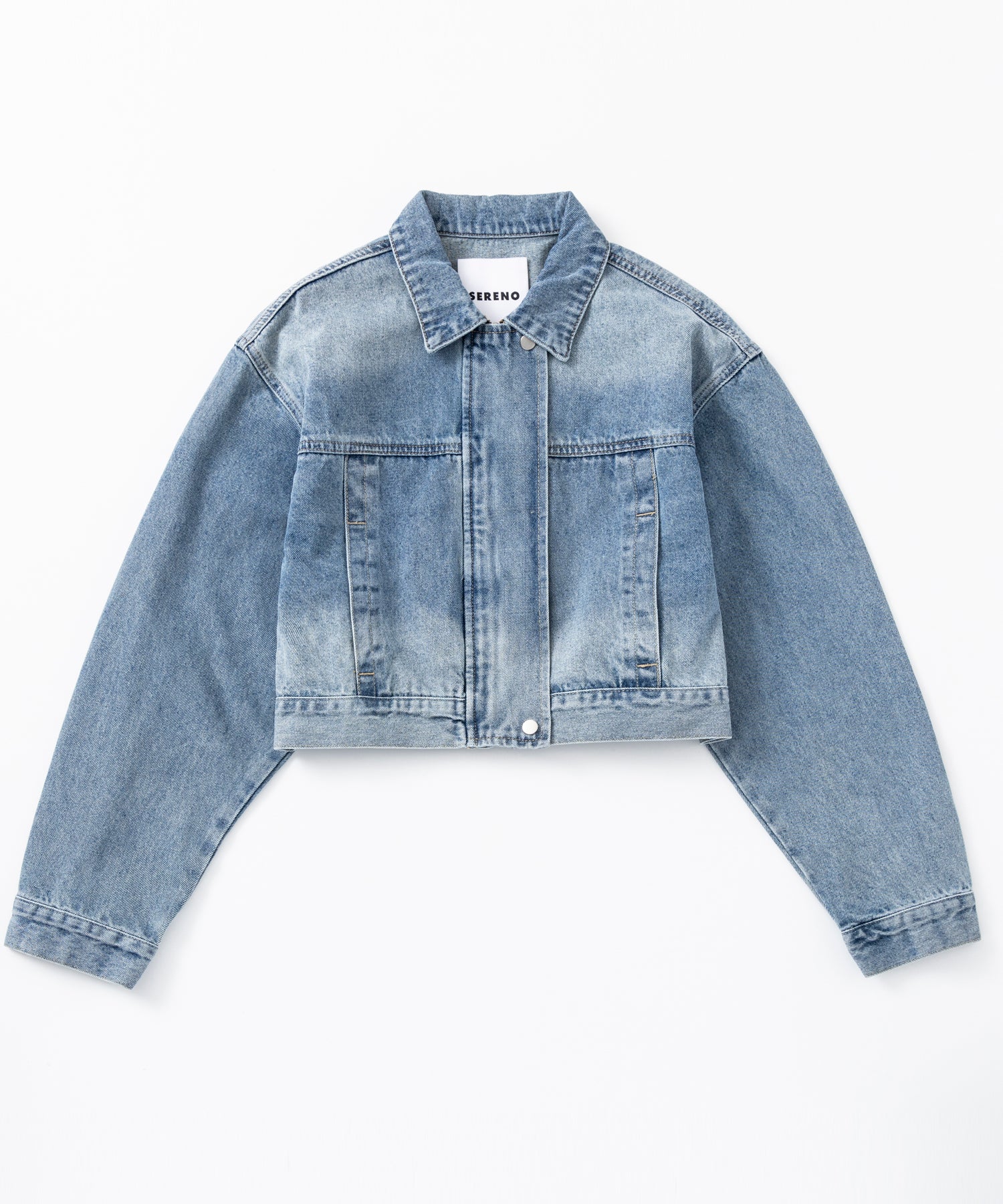 クロップドデニムジャケット