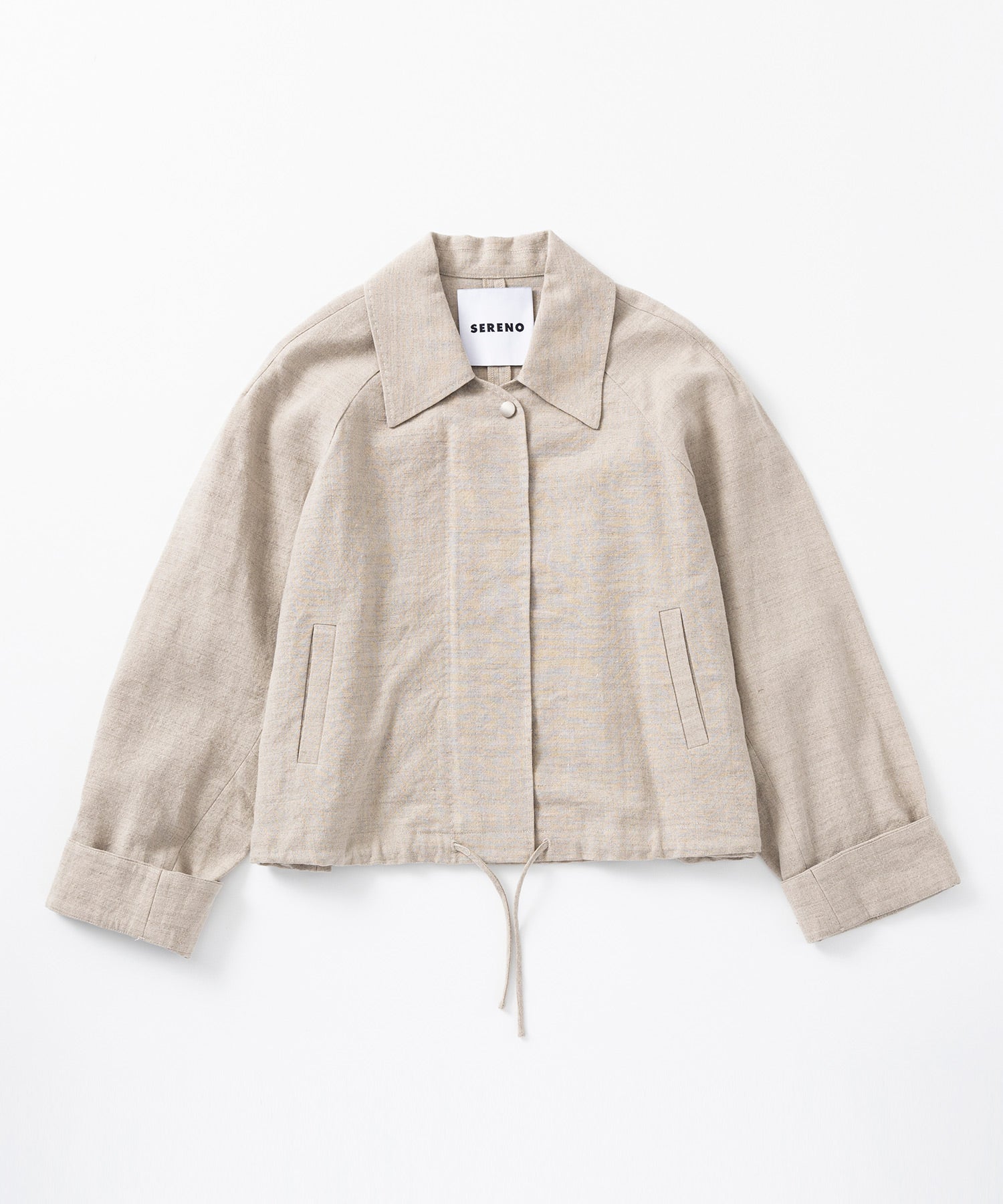 【3月中旬お届け予約商品】ウールブレンド ショートジャケット