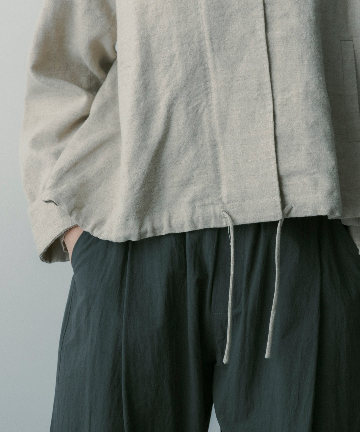 【3月中旬お届け予約商品】ウールブレンド ショートジャケット