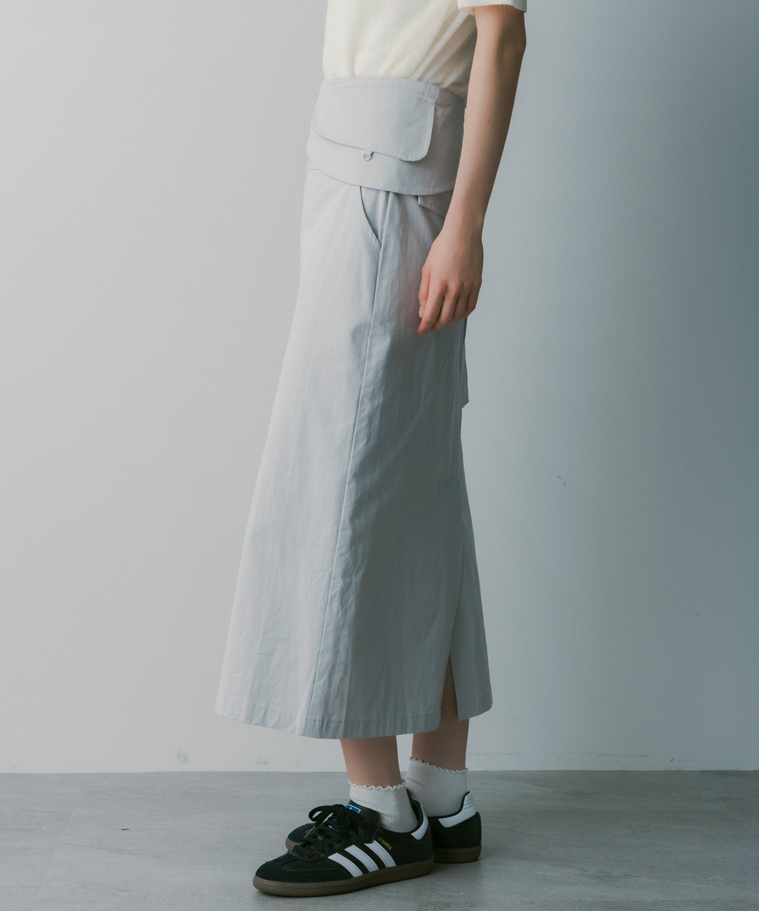 2WAYサッシュベルトスカート