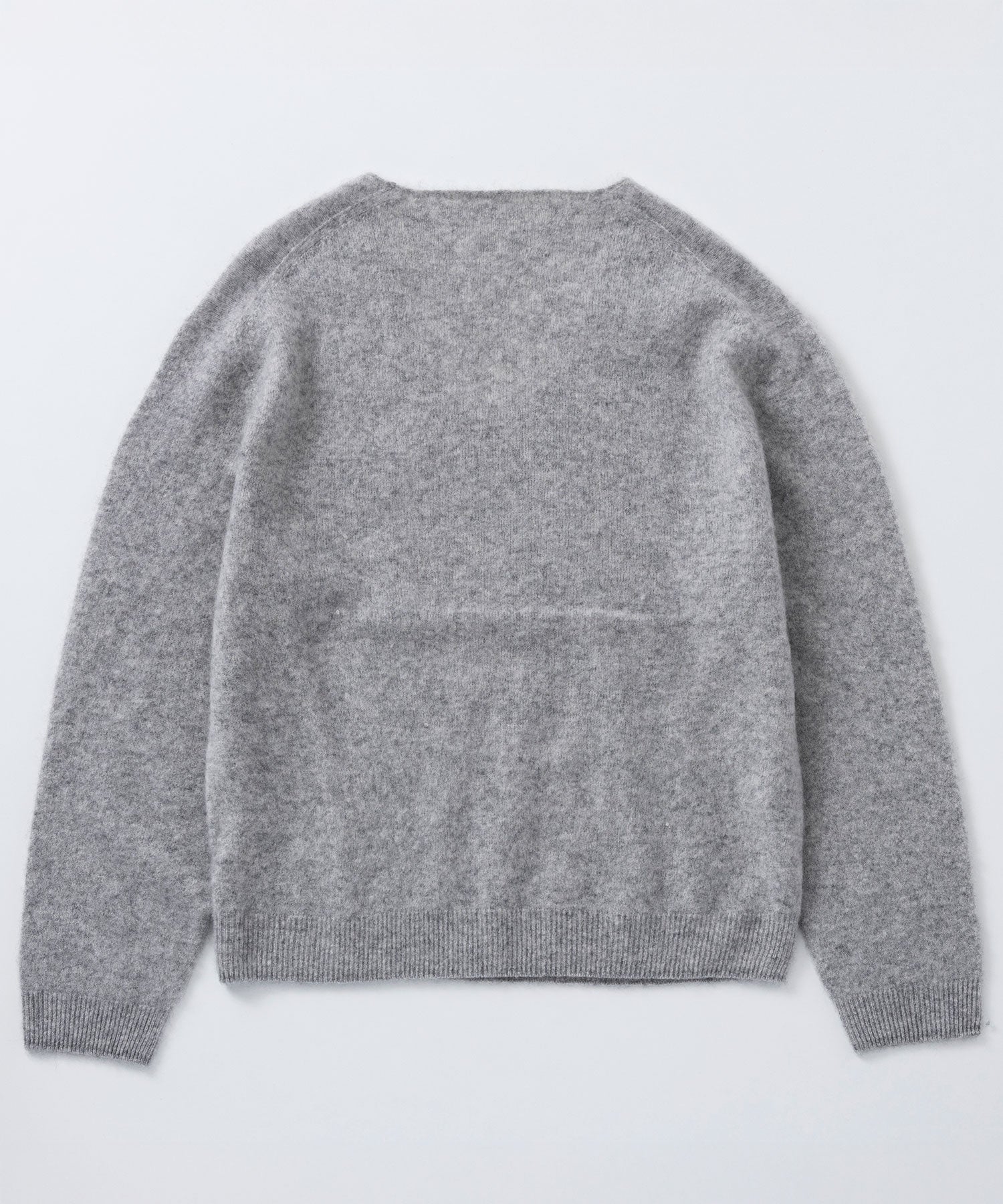 【12月上旬お届け予約商品】カシミヤブレンドVネックニット