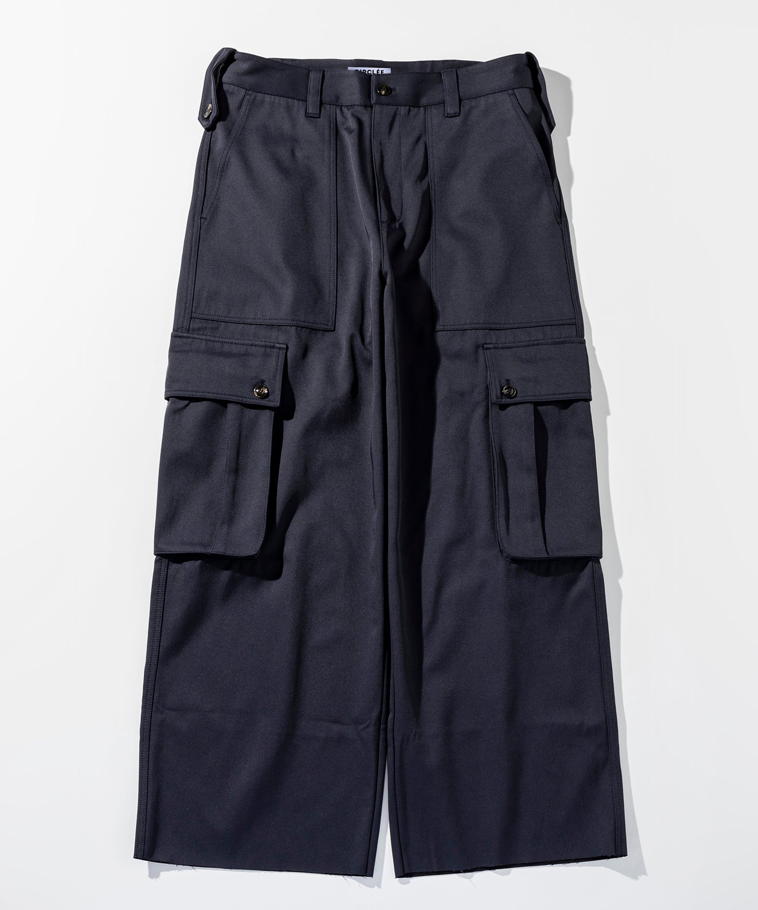 ハイウエスト ワイドカーゴパンツ