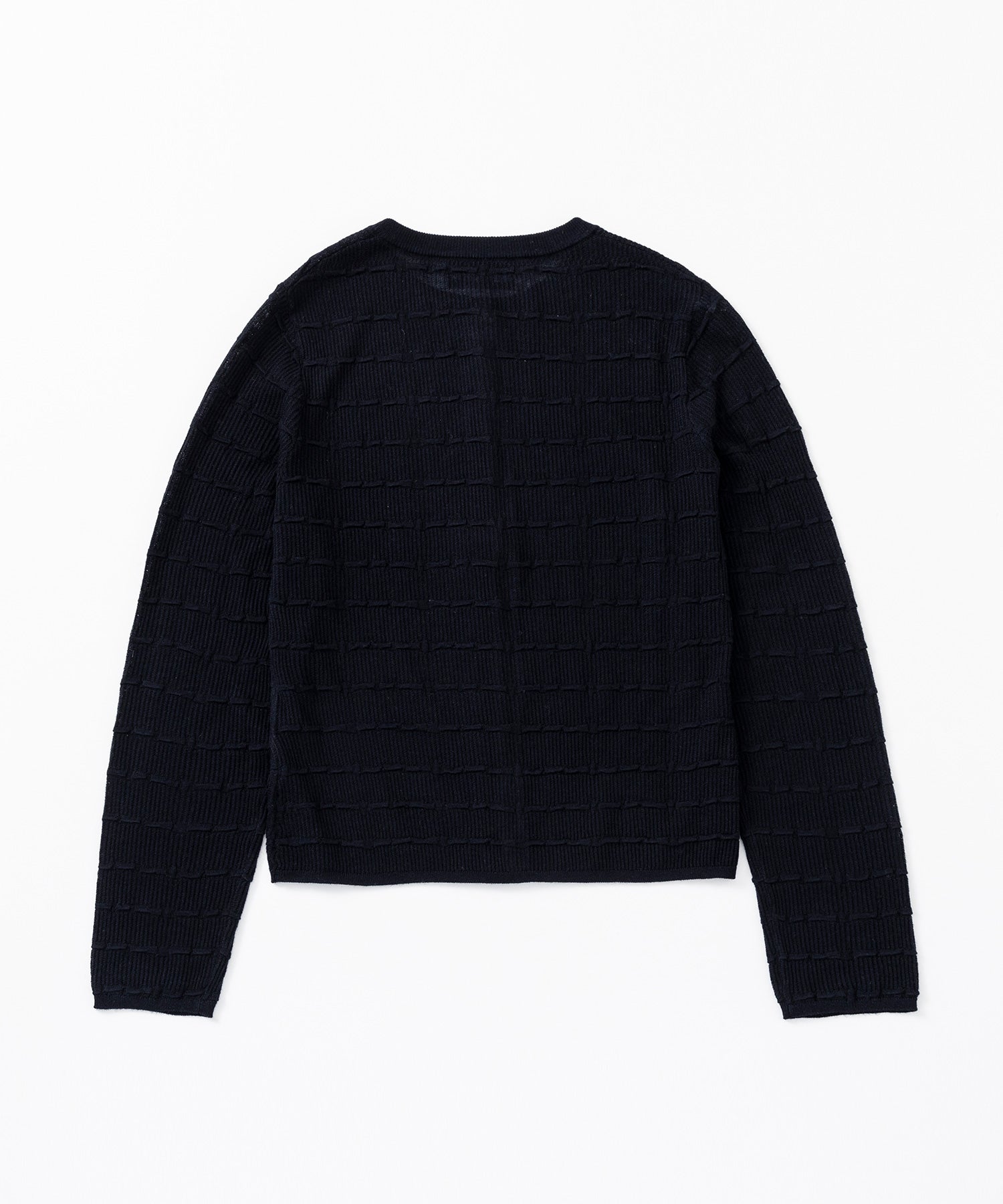 デザインニットカーディガン