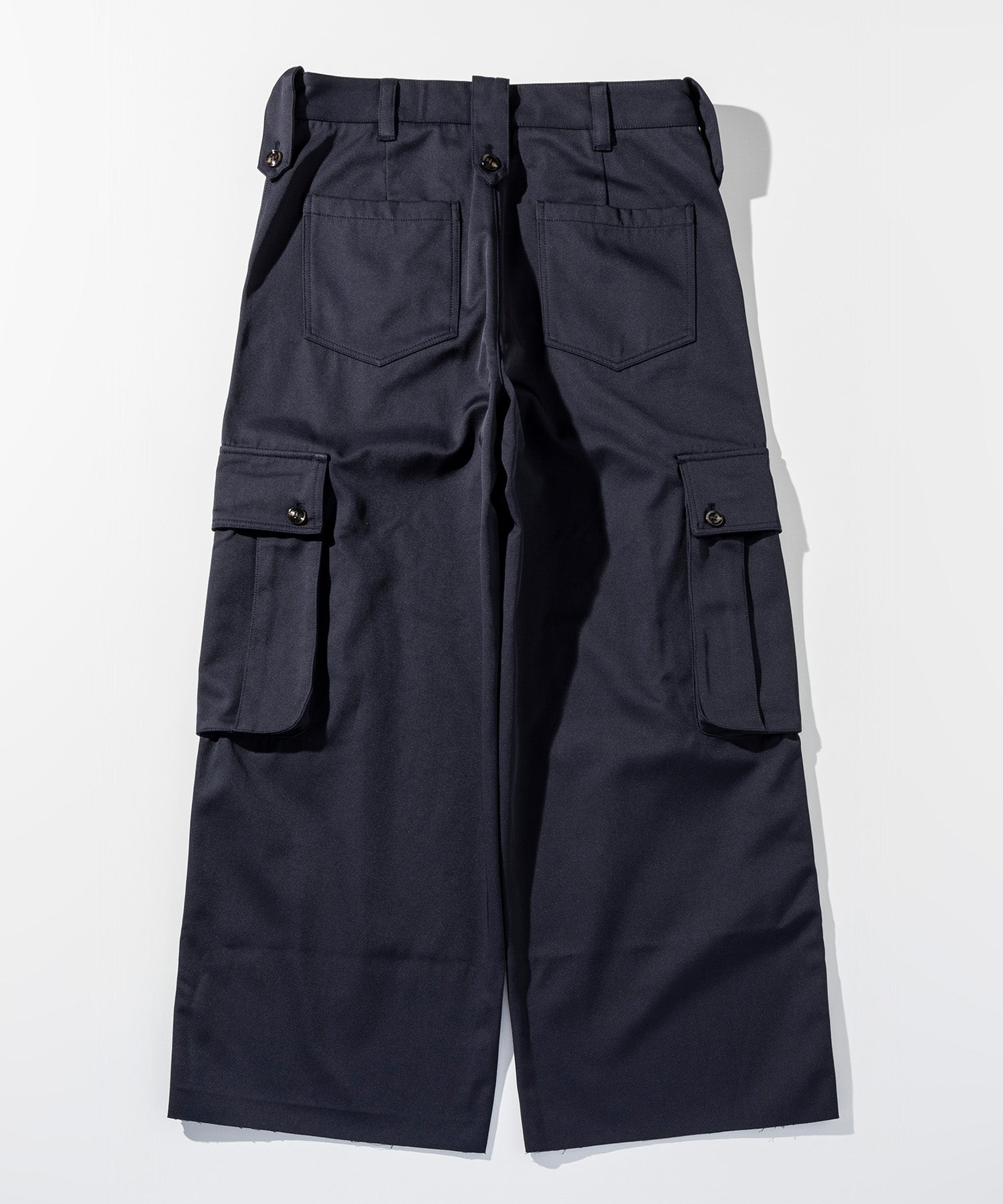 【12月上旬お届け予約商品】ハイウエスト ワイドカーゴパンツ