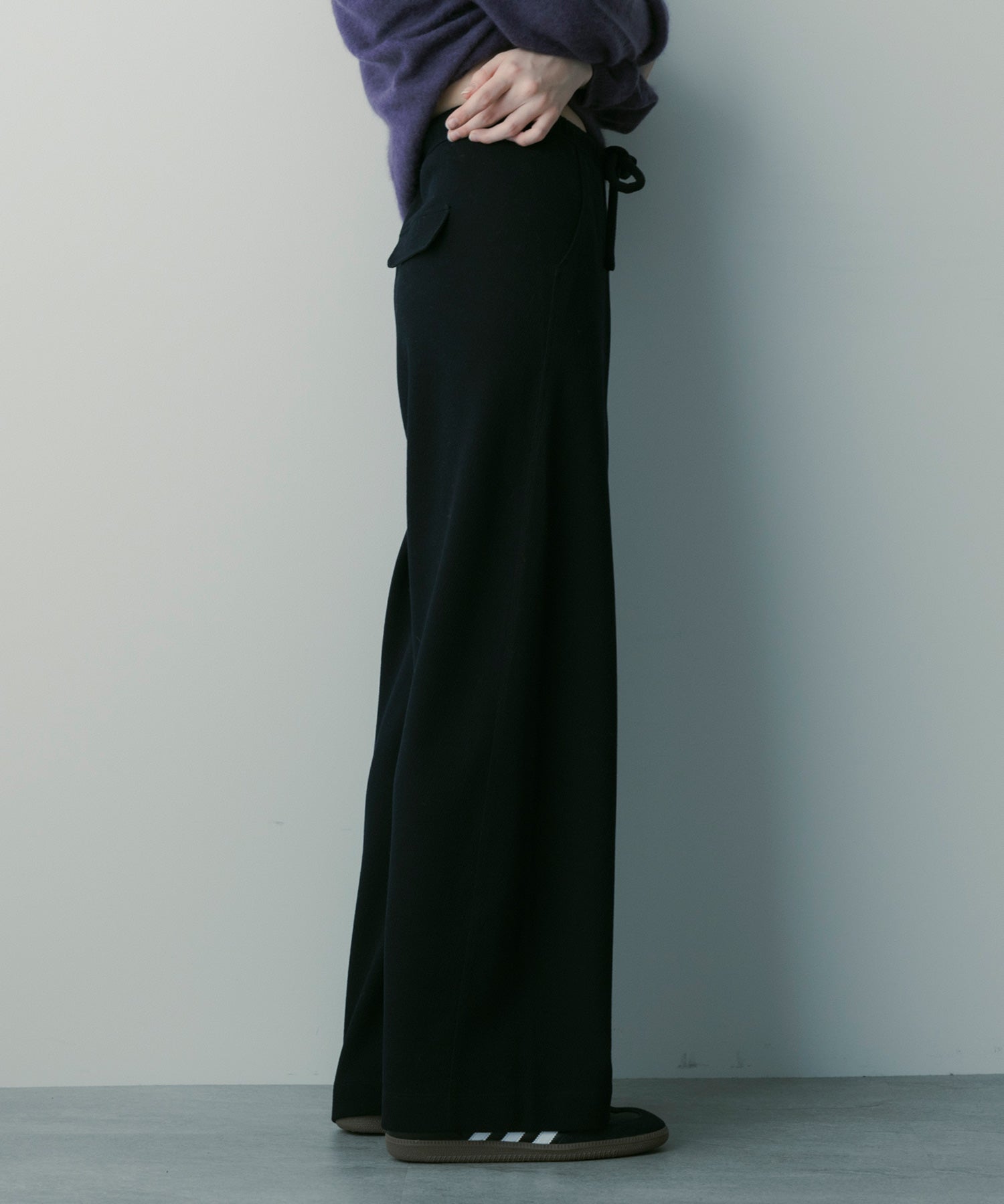 ワイドイージーコーデュロイパンツ