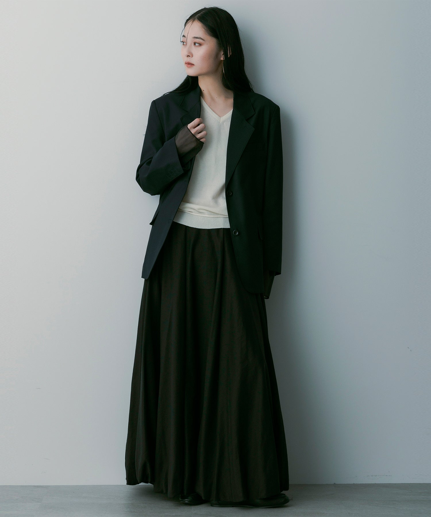 テーラードレイヤードジャケット