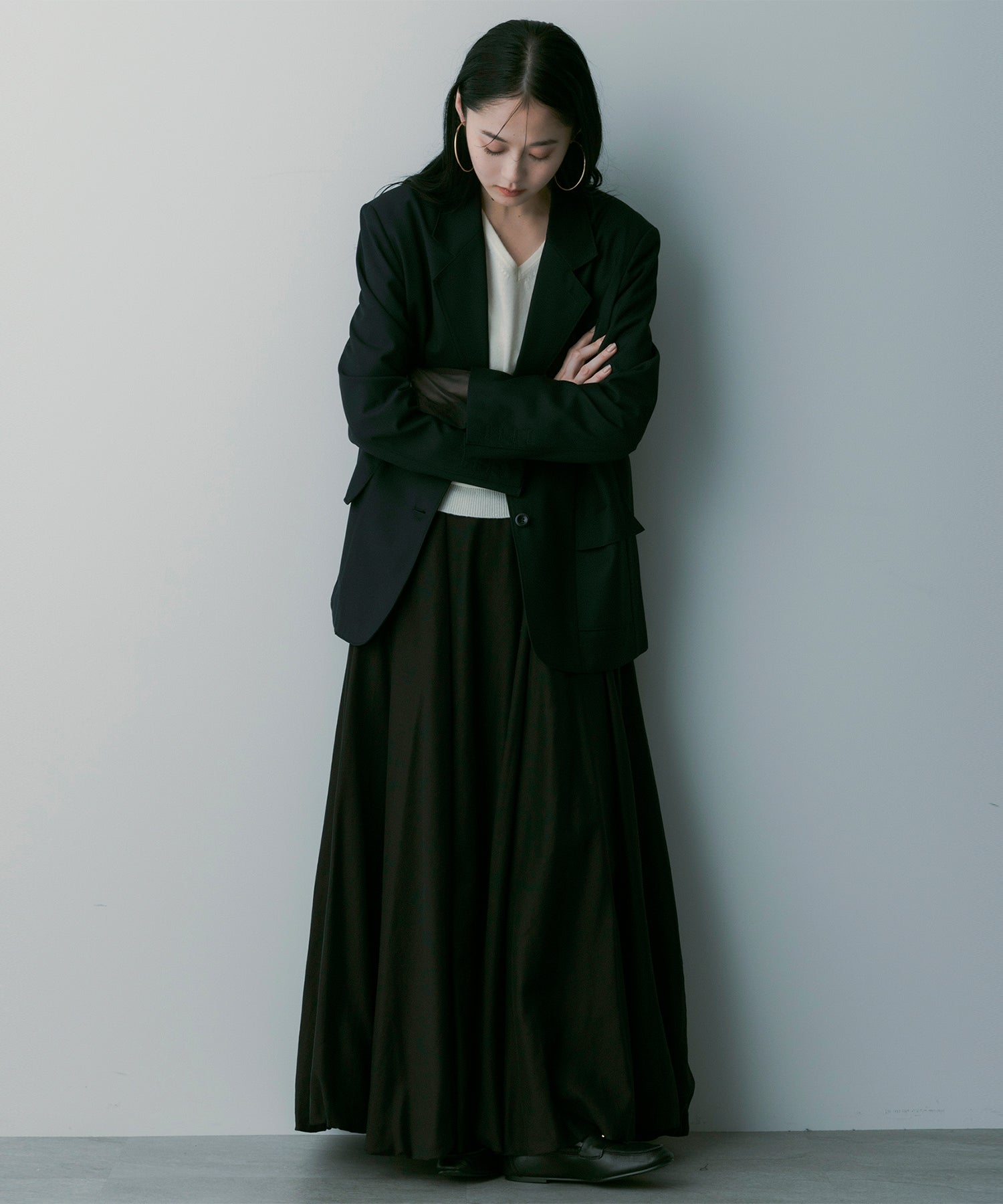 テーラードレイヤードジャケット