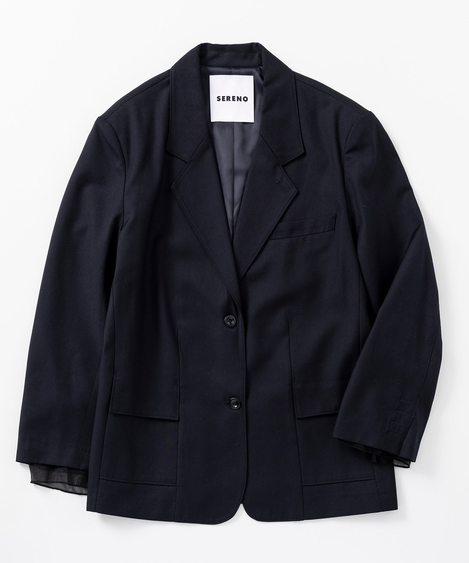 テーラードレイヤードジャケット