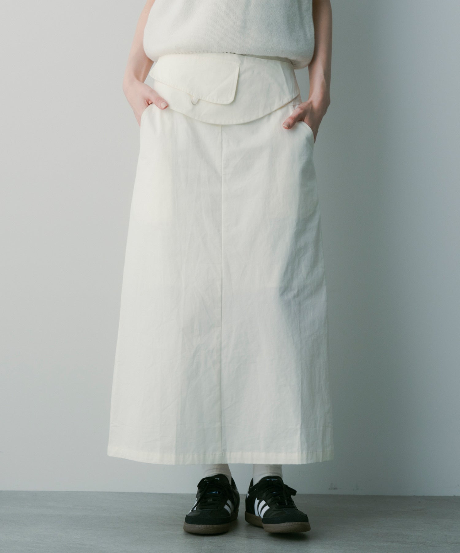 2WAYサッシュベルトスカート