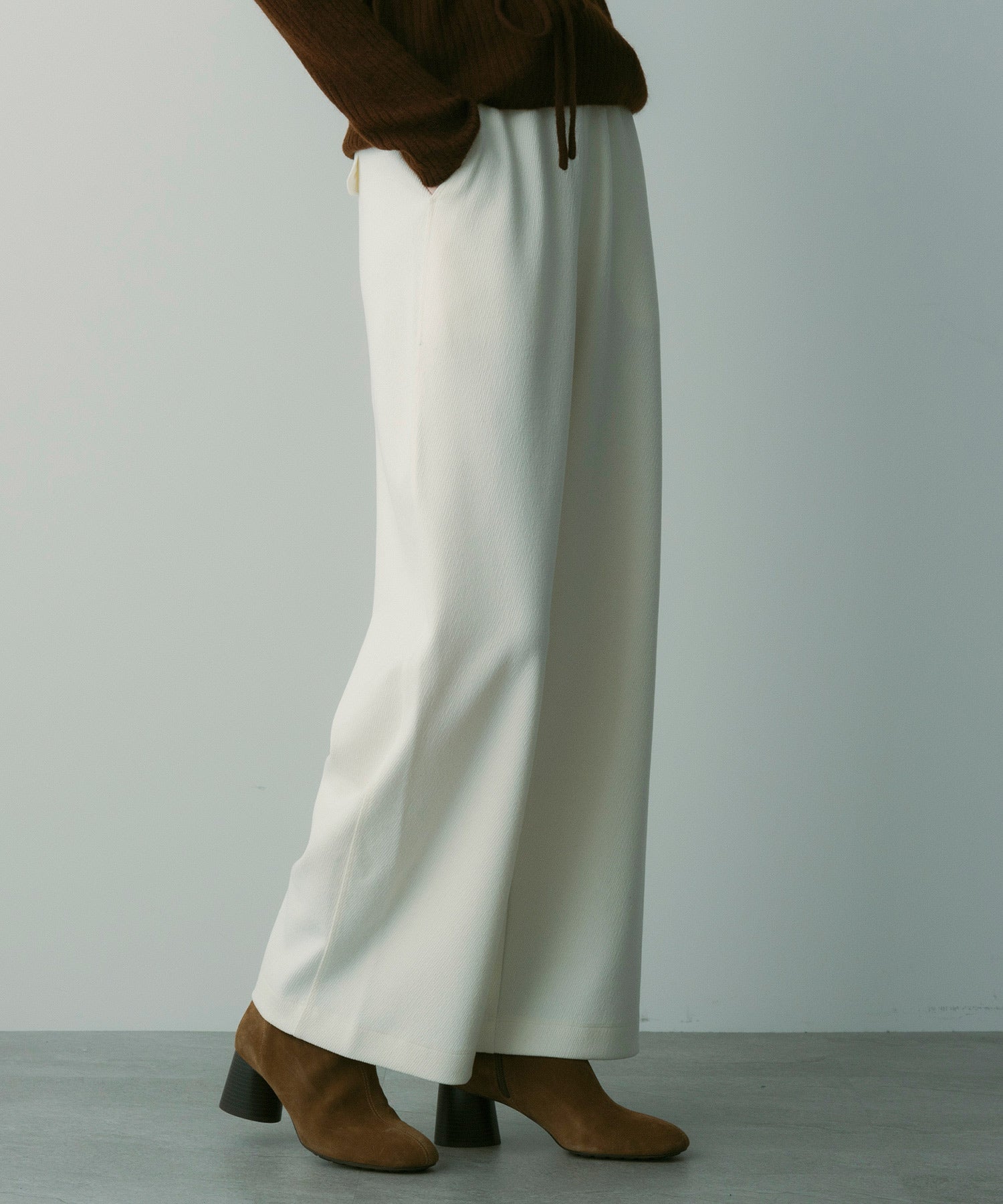 ワイドイージーコーデュロイパンツ