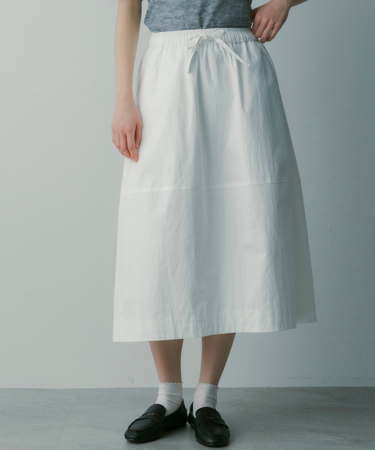 コットンフレアスカート