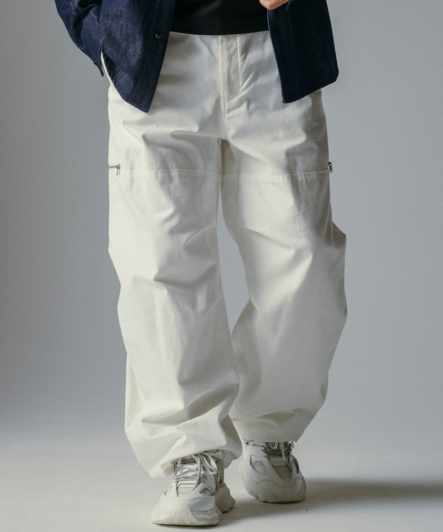 ワイドストレート カーゴパンツ