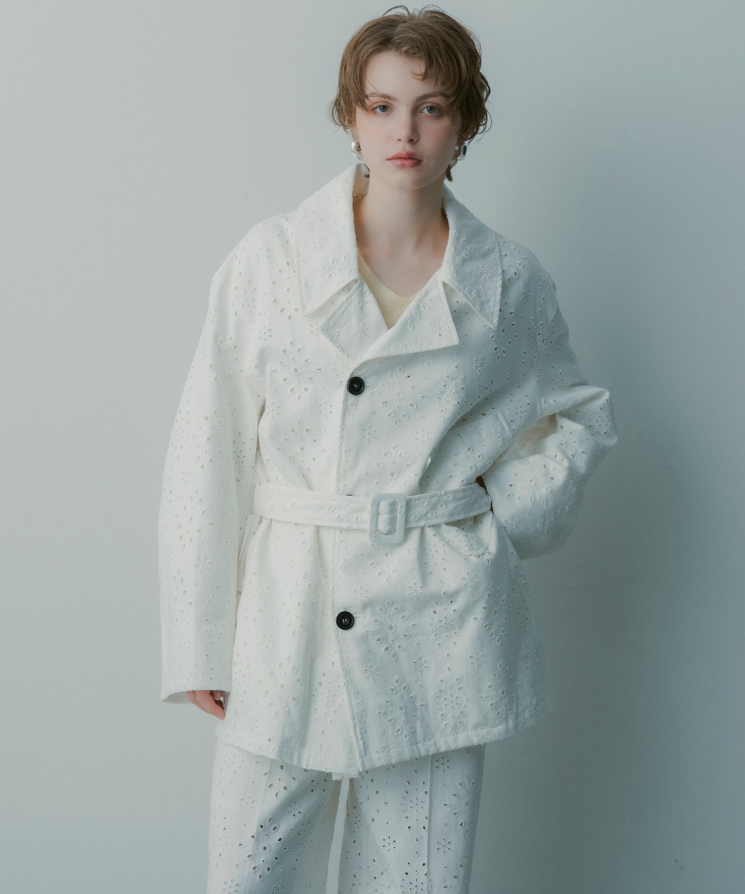 アイレットレース ジャケット