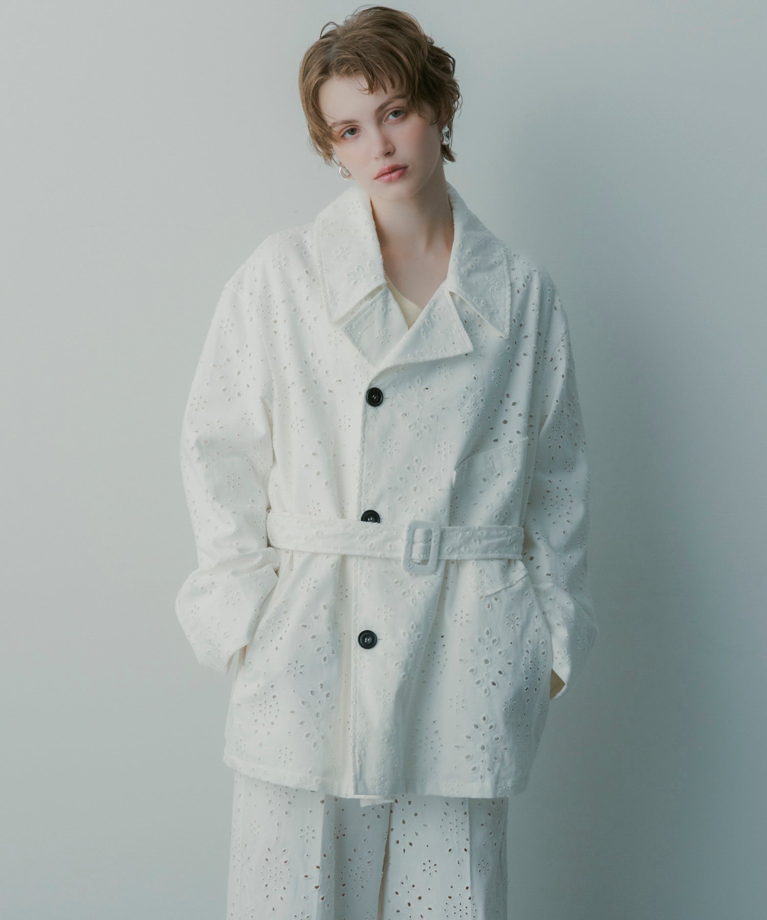 アイレットレース ジャケット