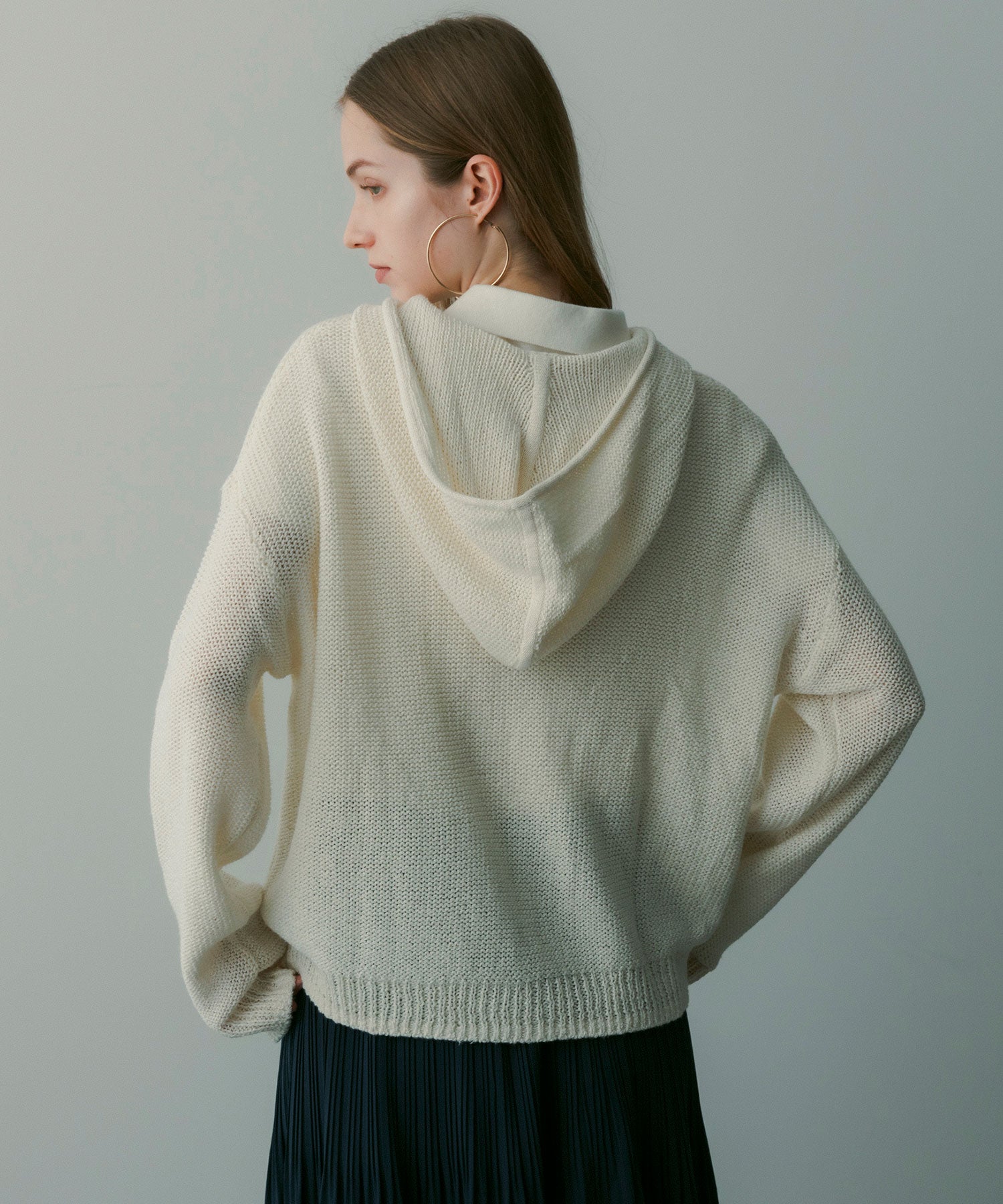 【12月上旬お届け予約商品】Wジップニットフーディー