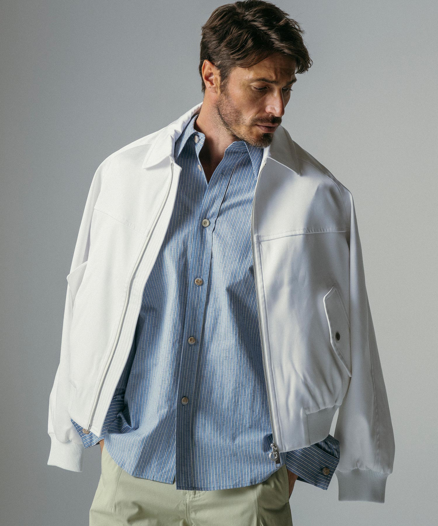 【12月上旬お届け予約商品】ラグラン ジップアップジャケット