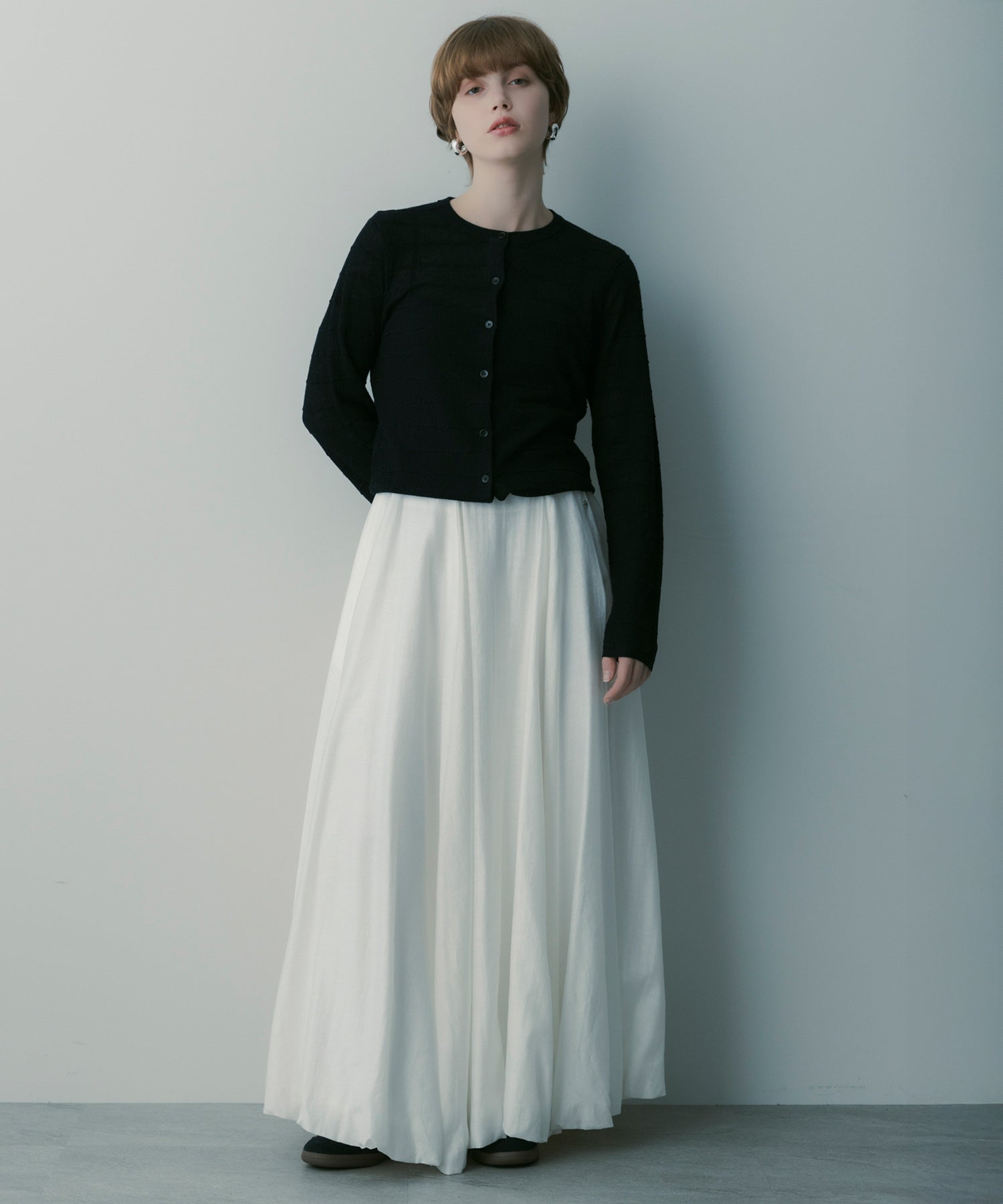 バルーンギャザースカート