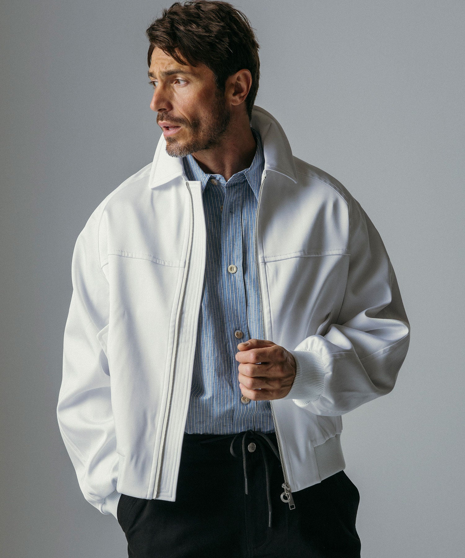 【12月上旬お届け予約商品】ラグラン ジップアップジャケット