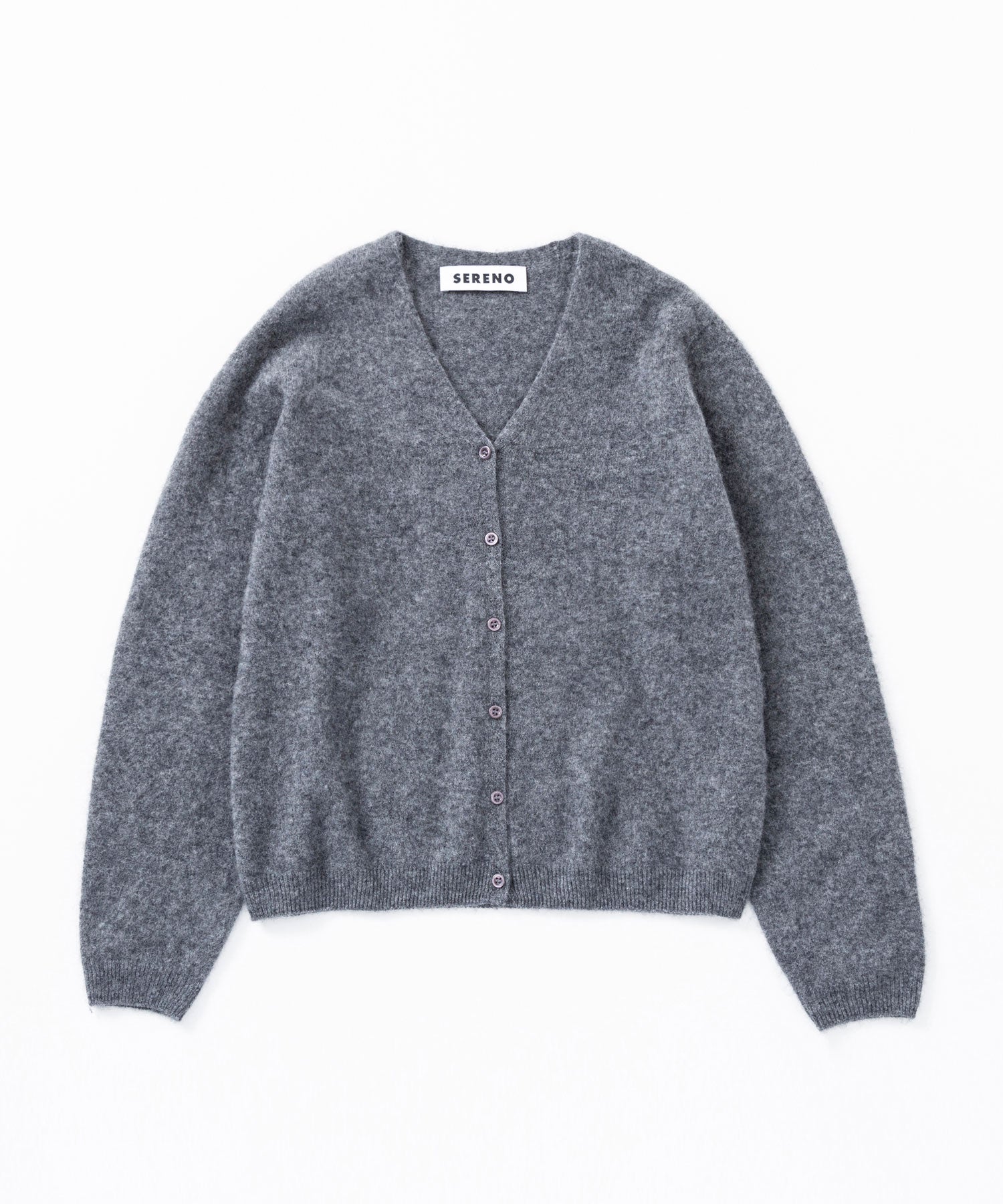 カシミヤブレンド ニットカーディガン