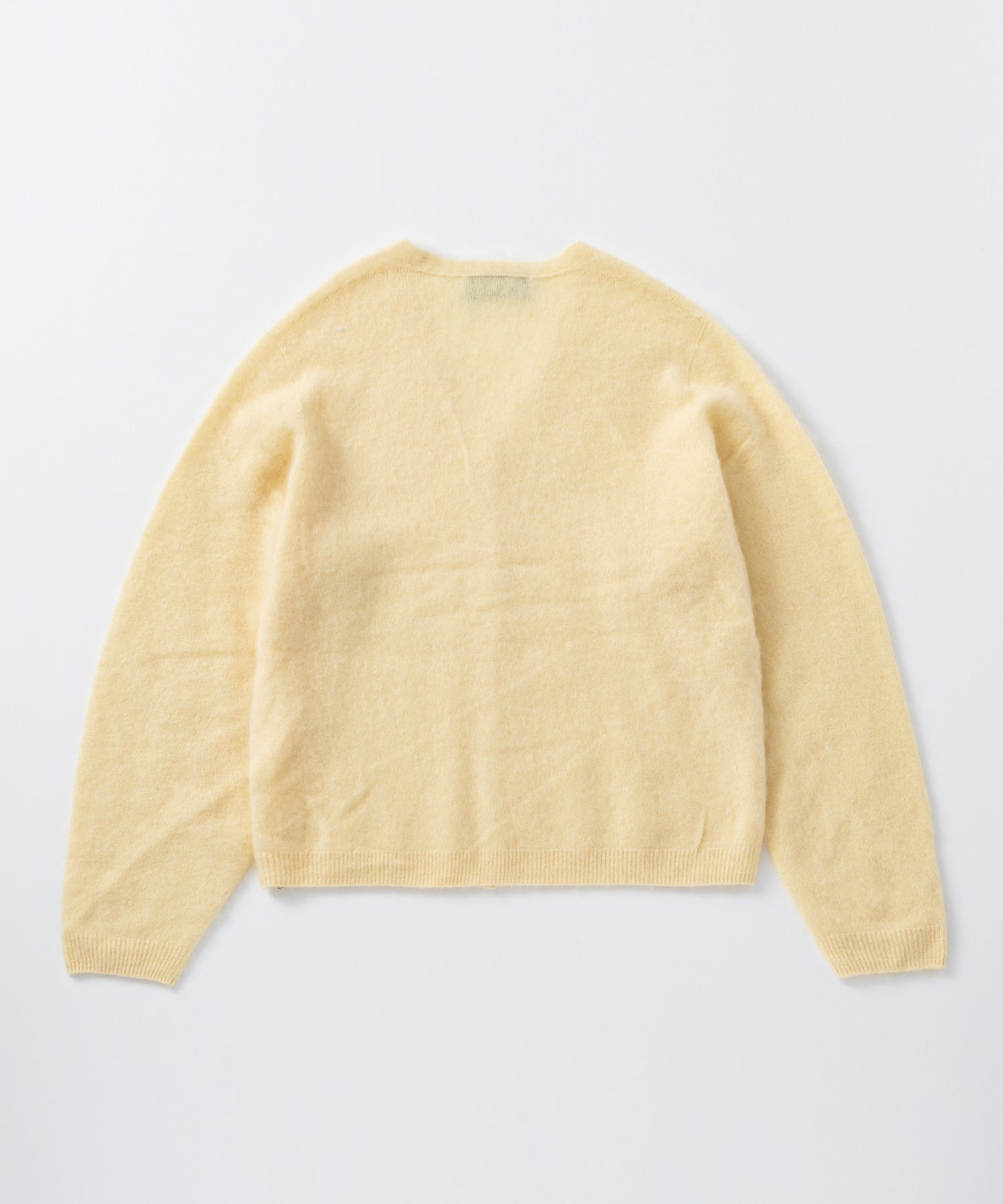 カシミヤブレンド ニットカーディガン