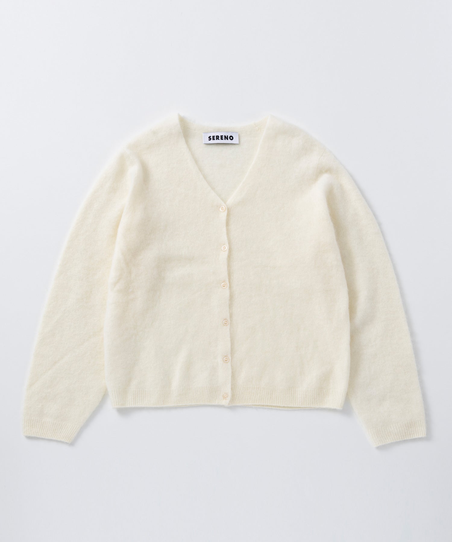 カシミヤブレンド ニットカーディガン