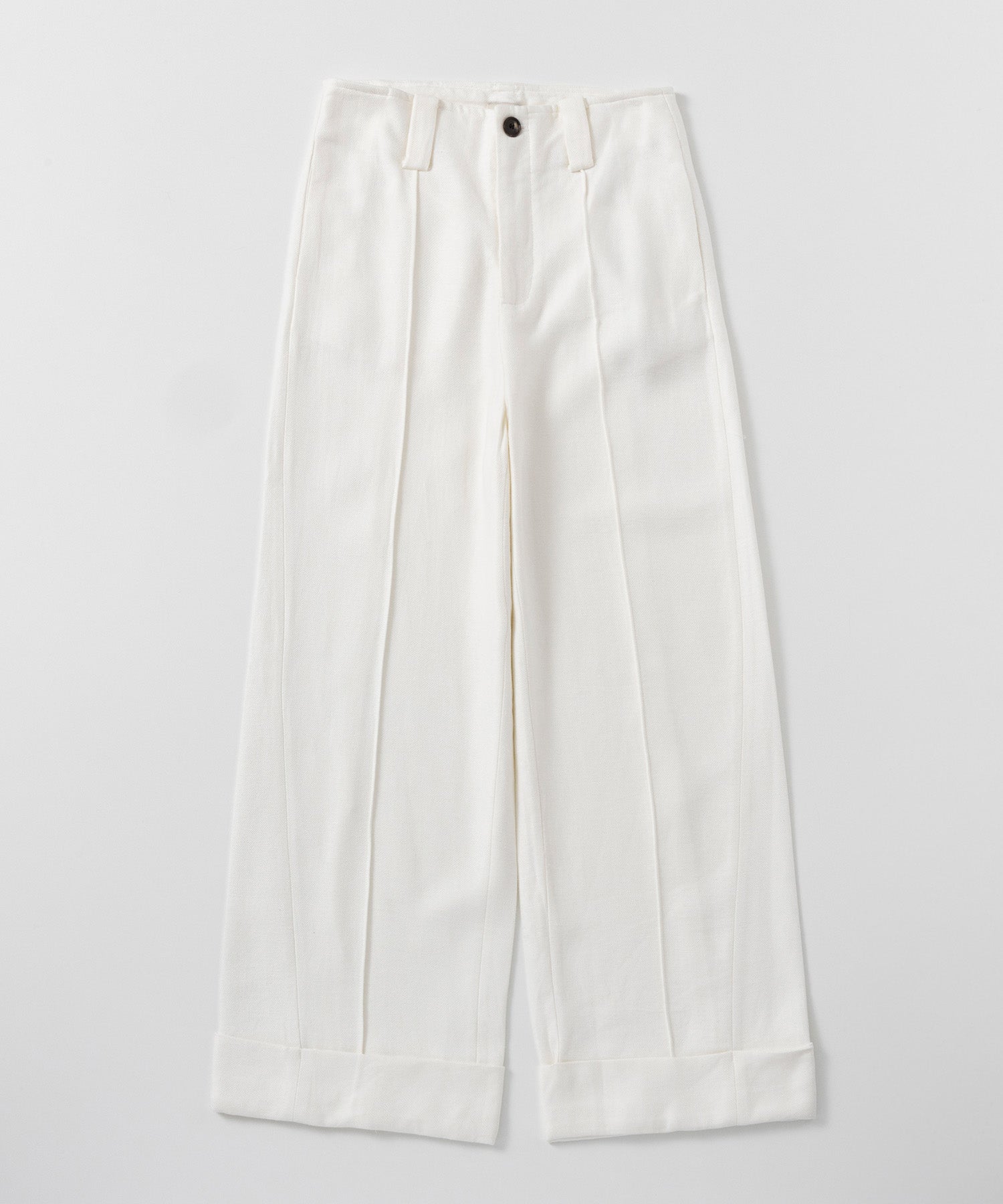 Wヘム バギーパンツ