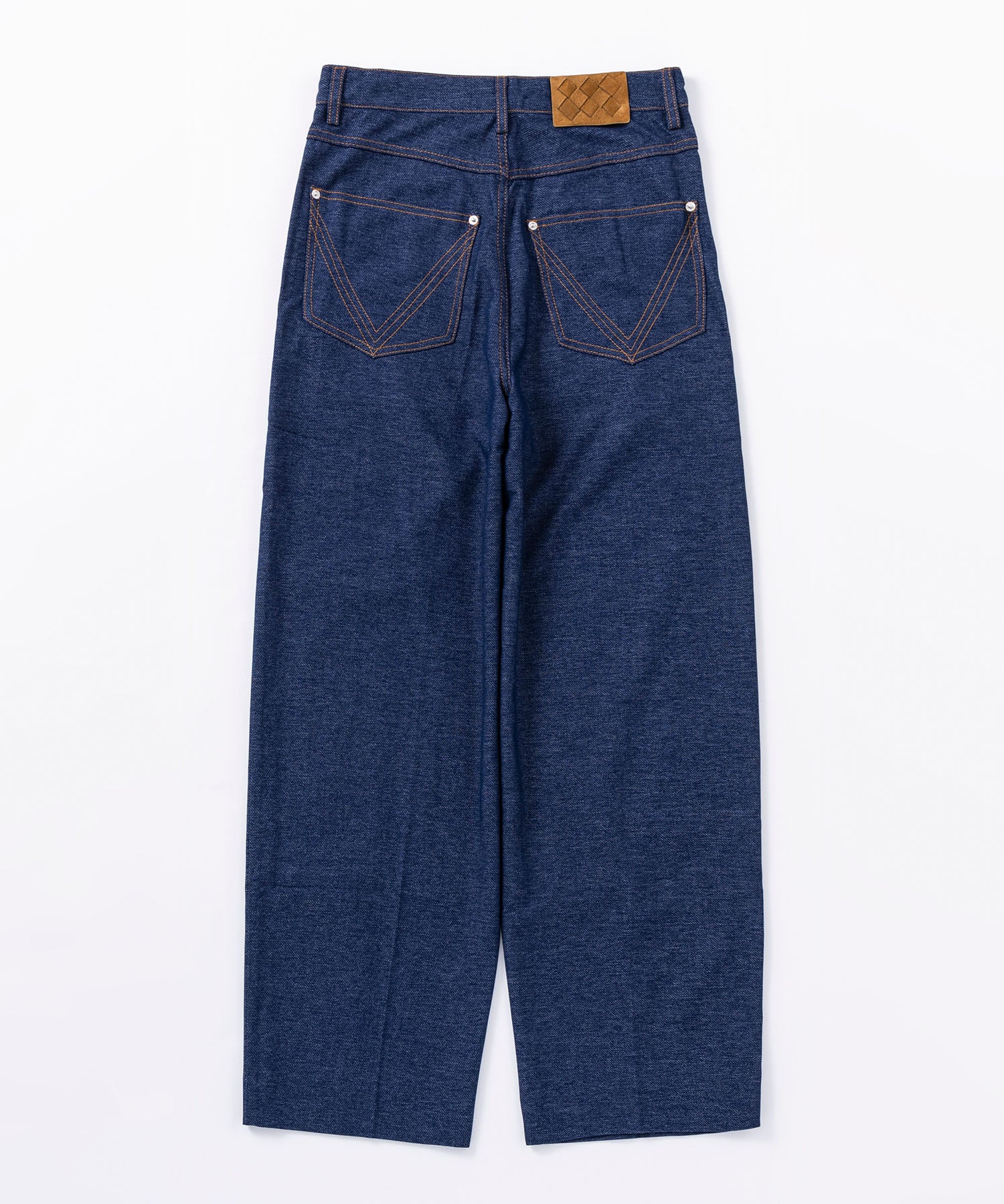 【12月上旬お届け予約商品】デニムライク ワイドパンツ