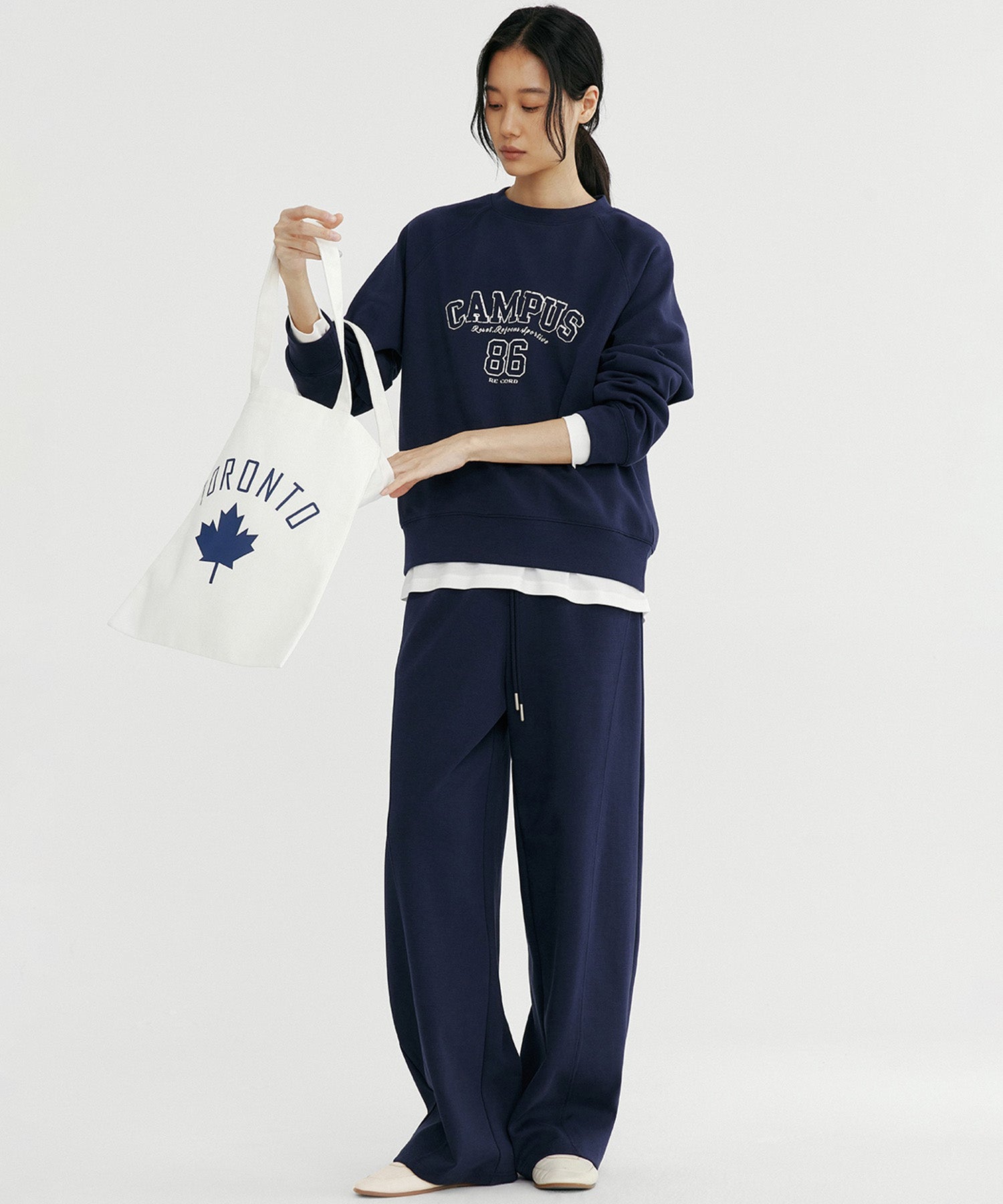 【12月上旬お届け予約商品】ワイドイージーパンツ