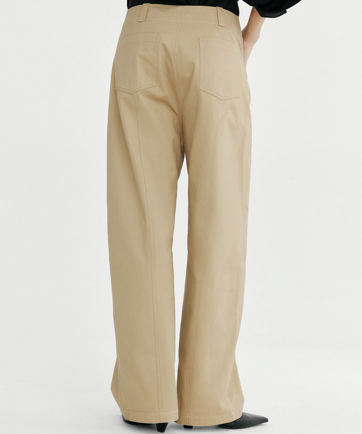 デザイン ワイドパンツ