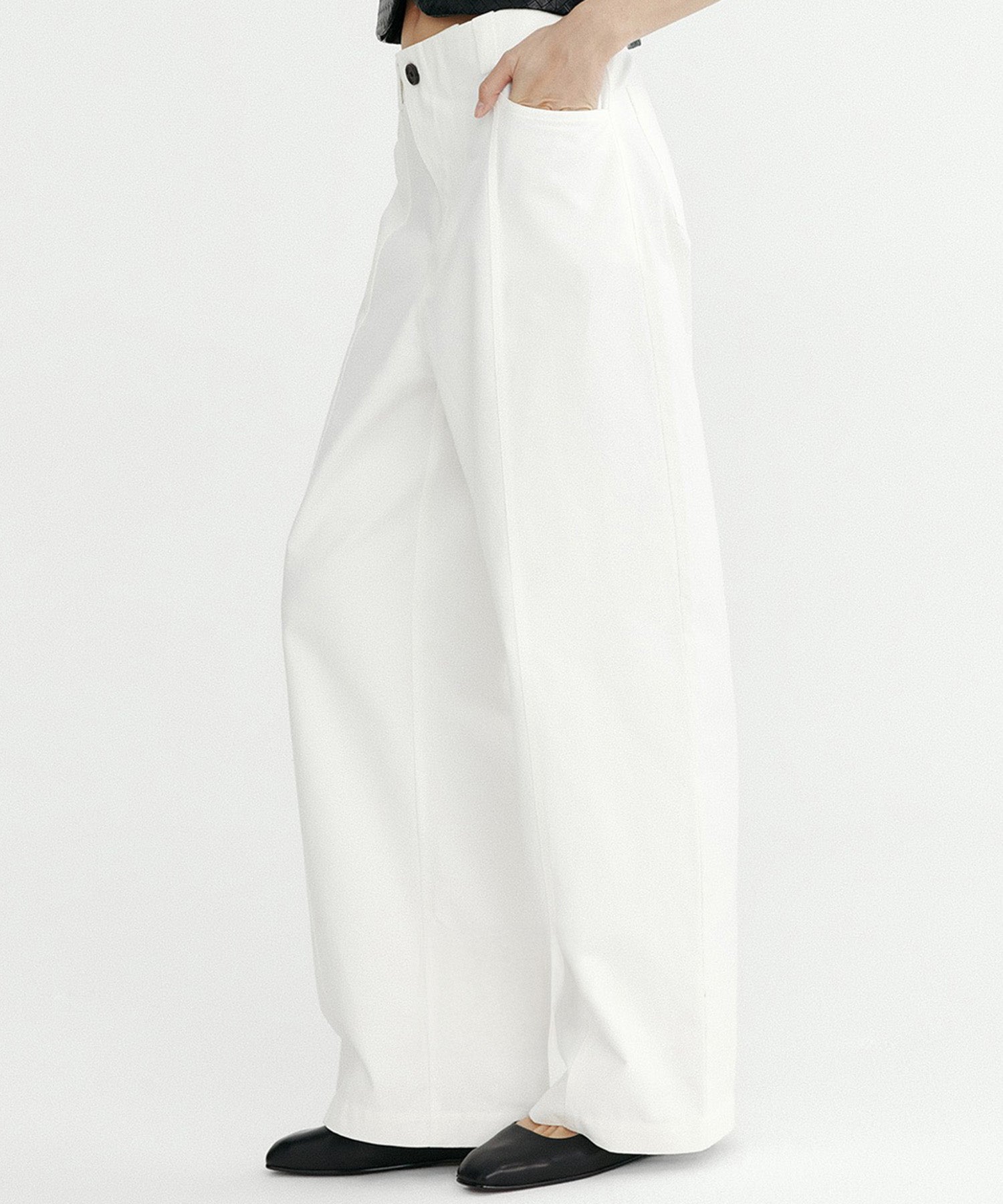 デザイン ワイドパンツ