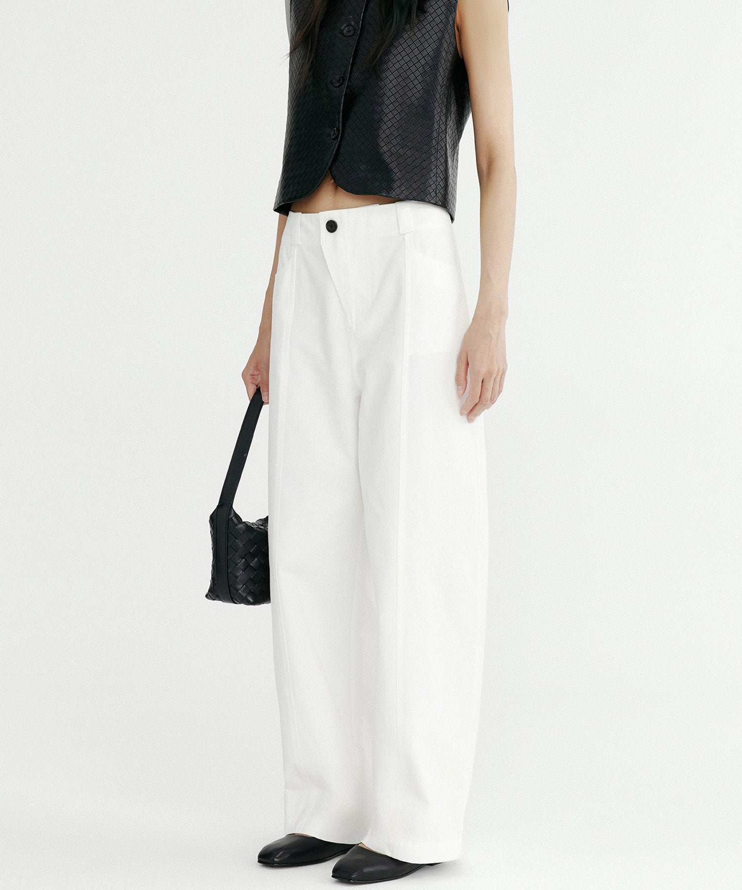 デザイン ワイドパンツ