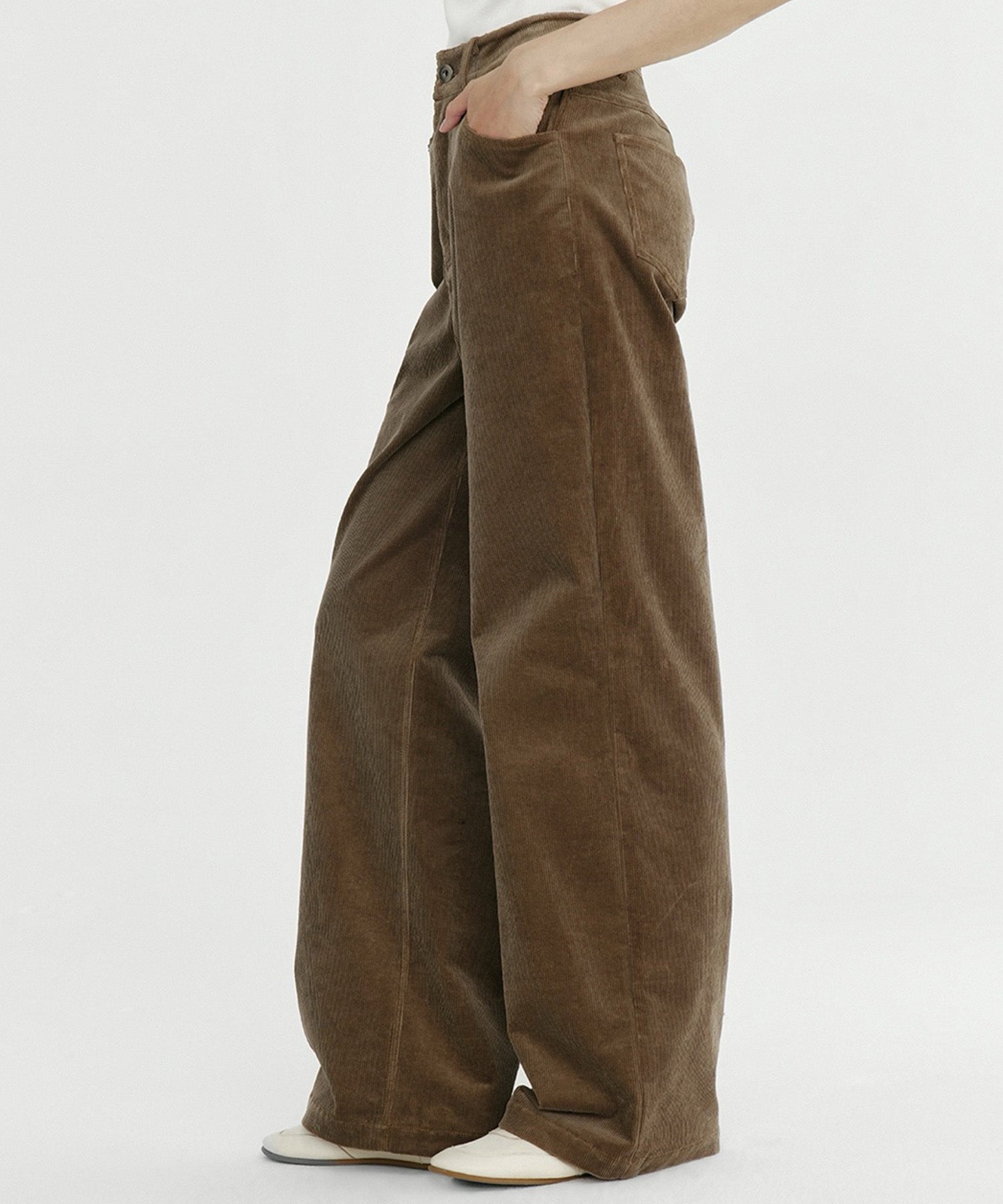 【12月上旬お届け予約商品】ストレッチコーデュロイパンツ