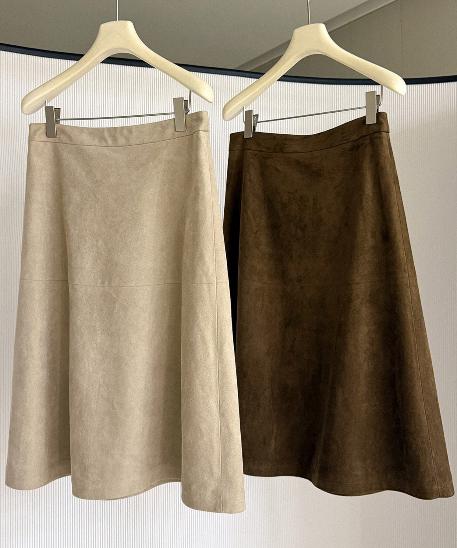 フレア ミディスカート