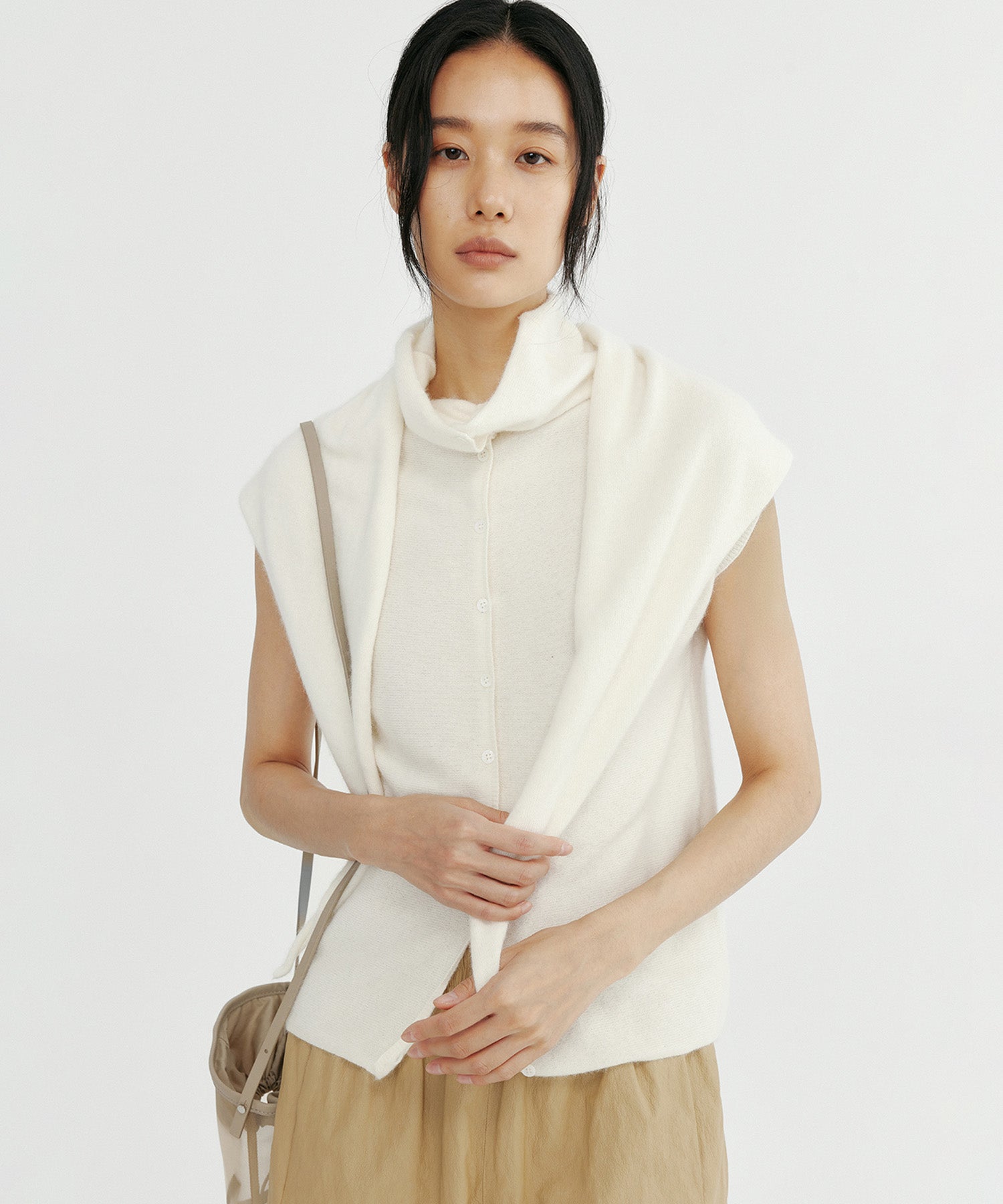 シンセティックレザー ショートパンツ