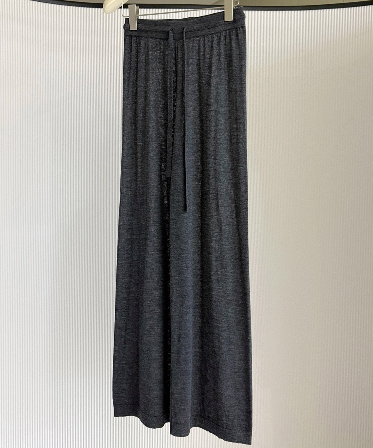 シアーニットパンツ