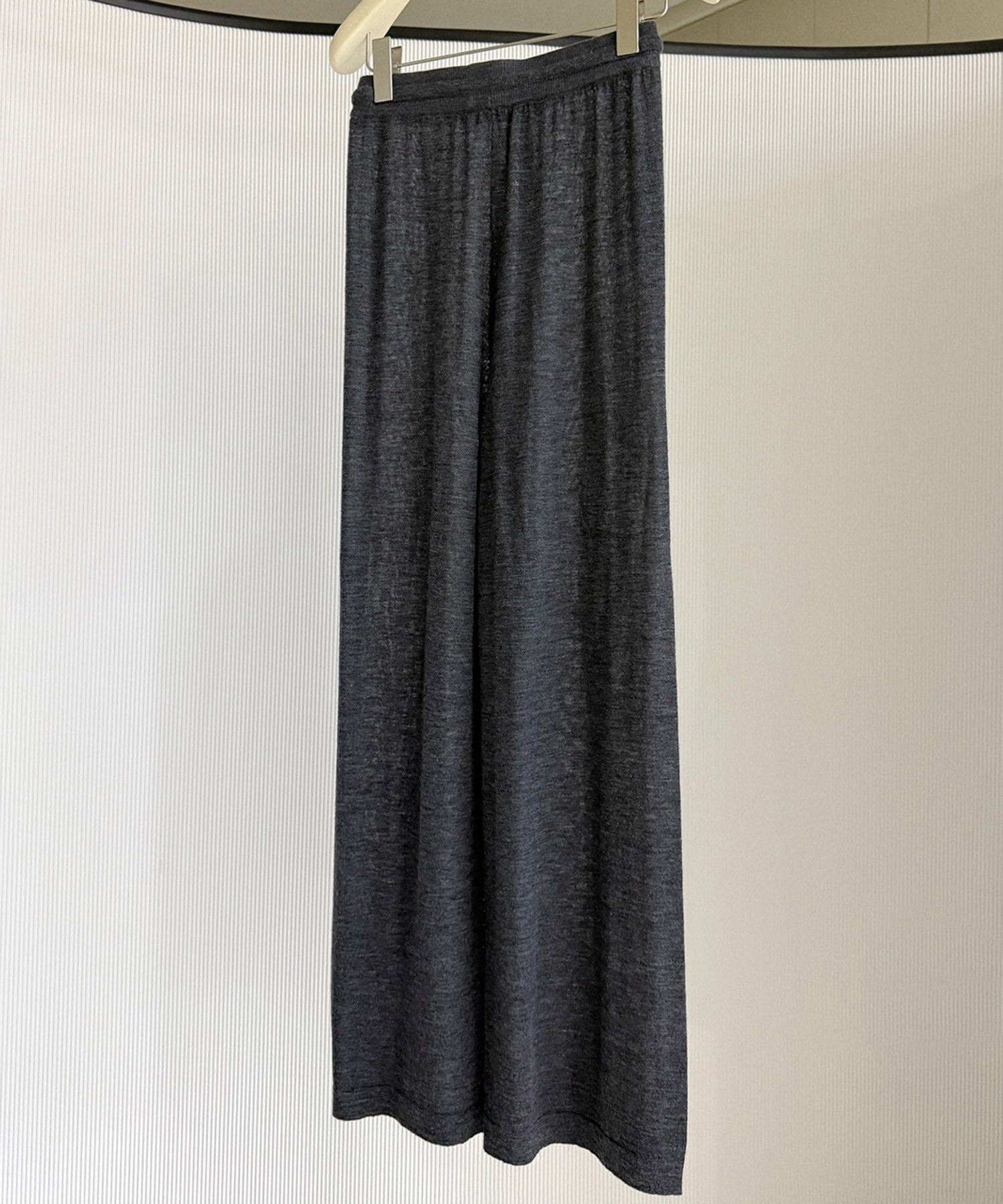 シアーニットパンツ