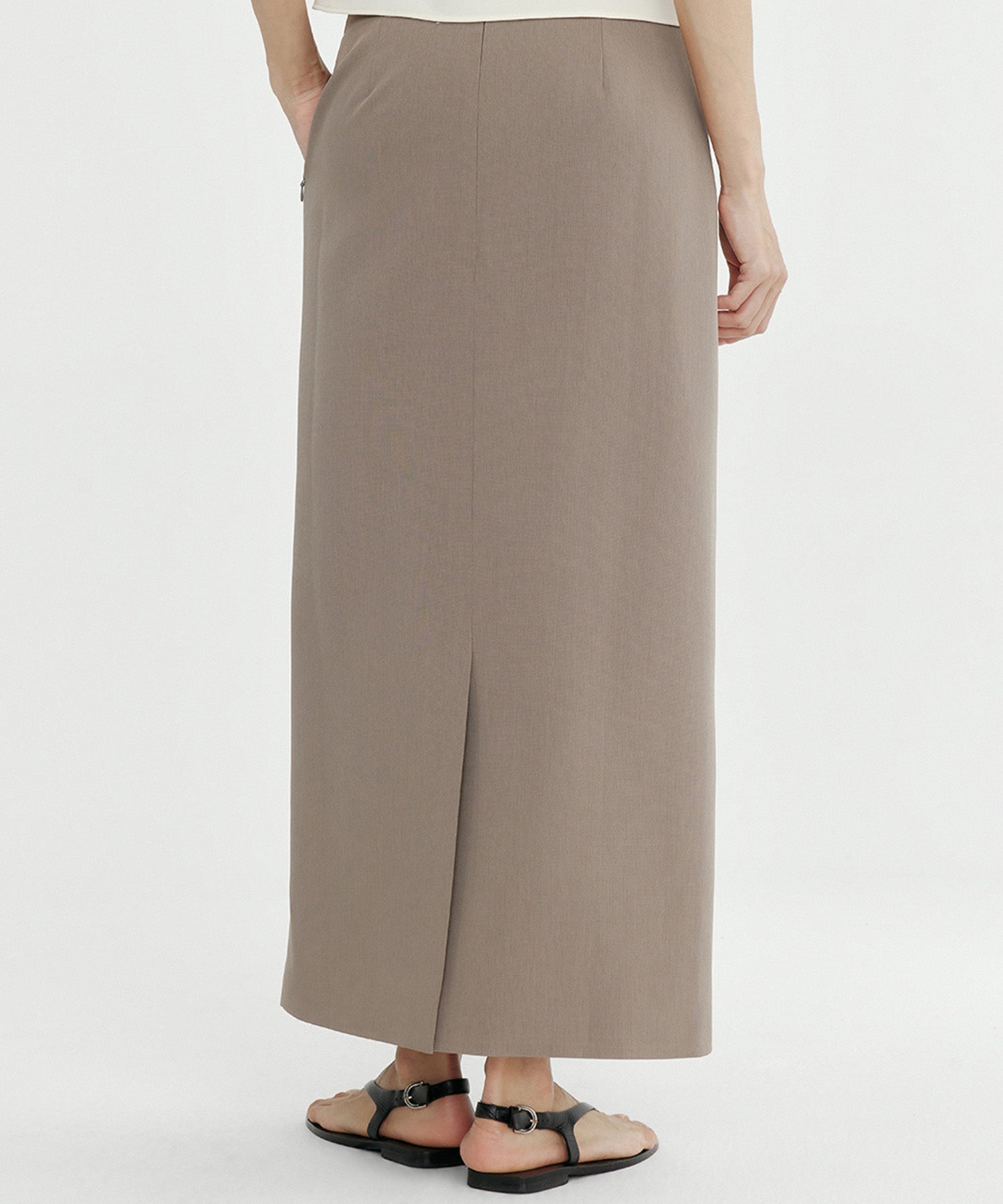 ウエストリボン タイトスカート