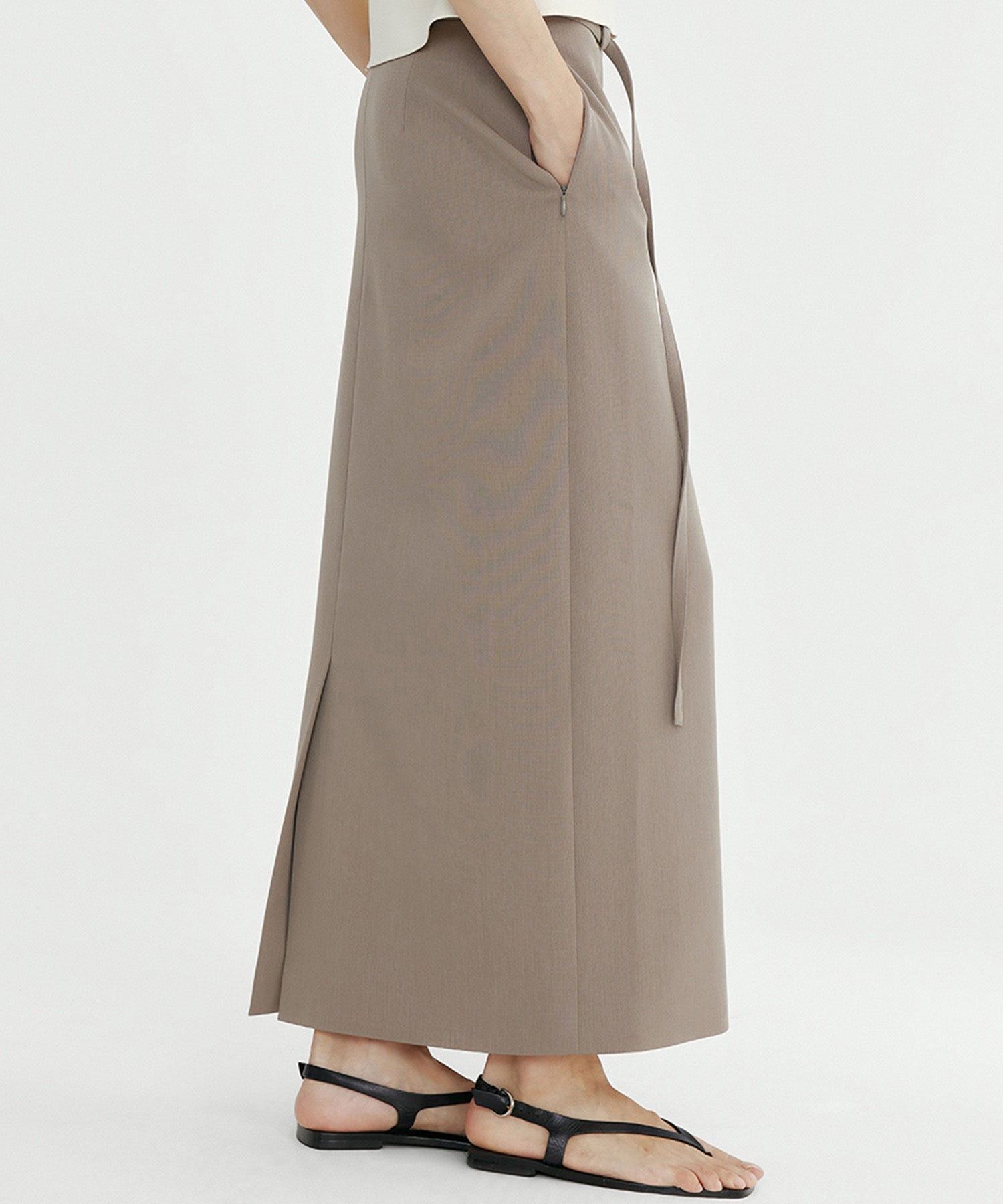 ウエストリボン タイトスカート