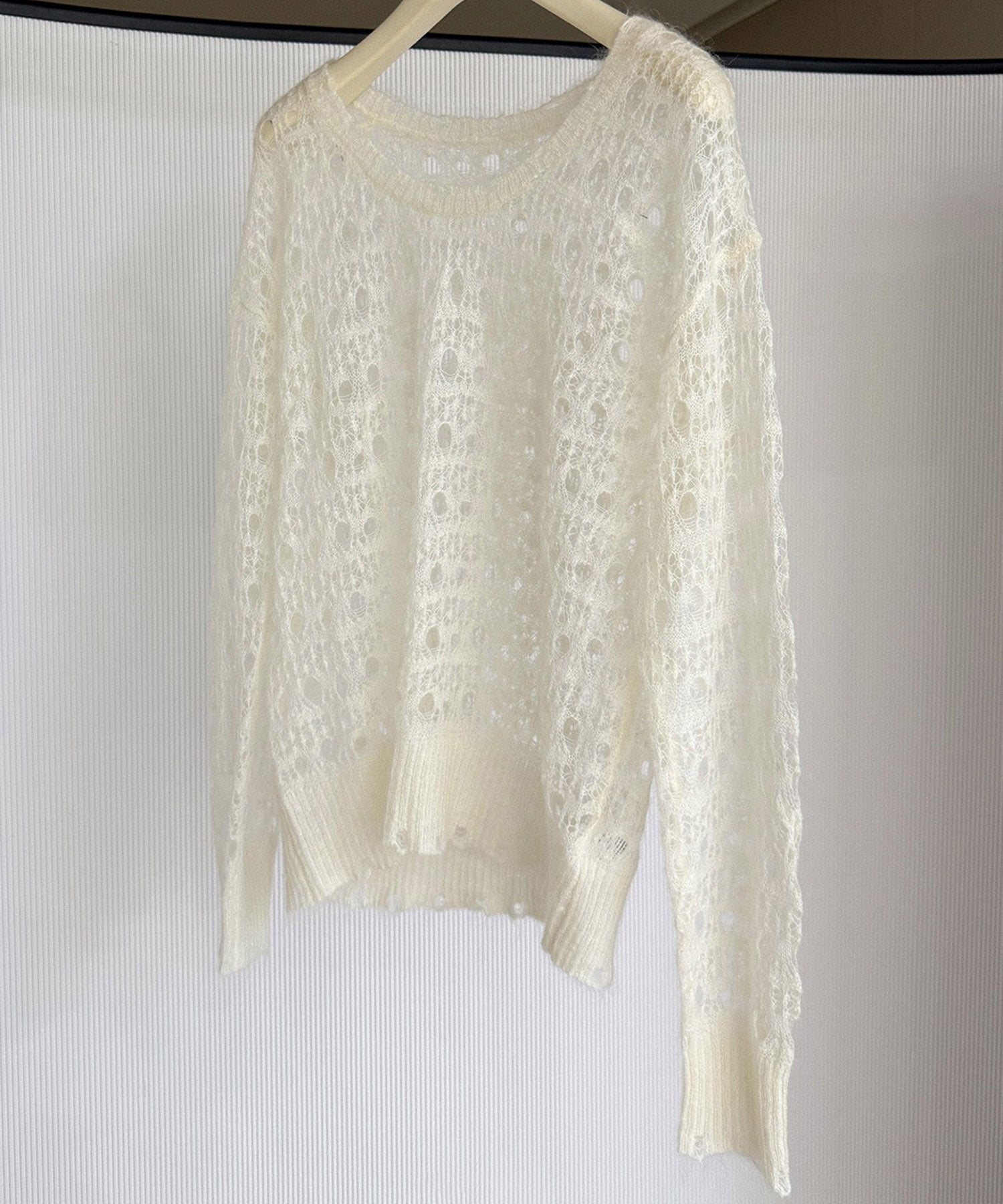 グランジニットトップス