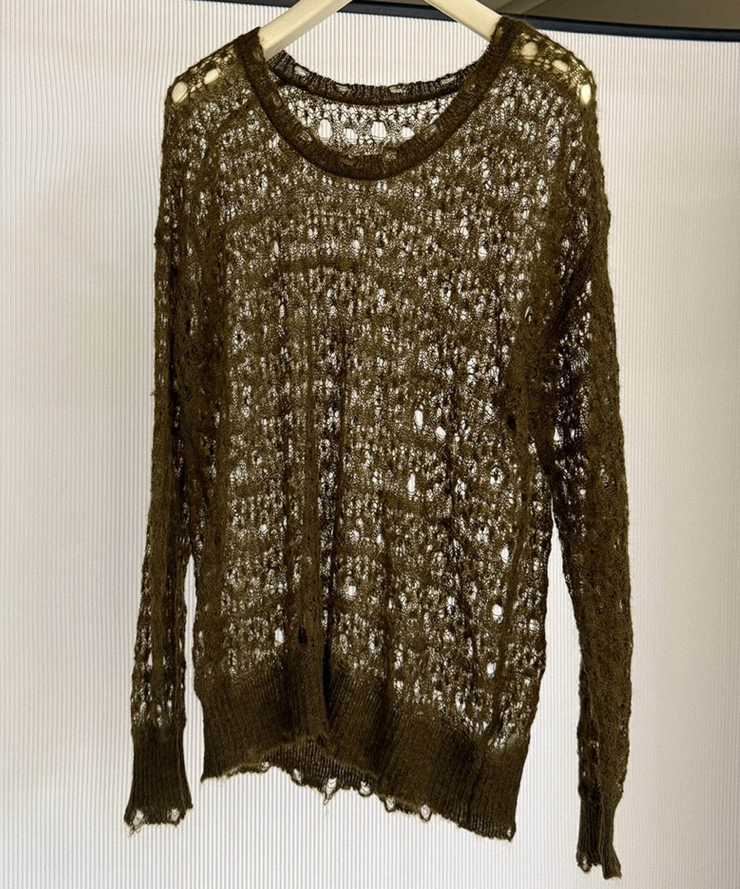 グランジニットトップス