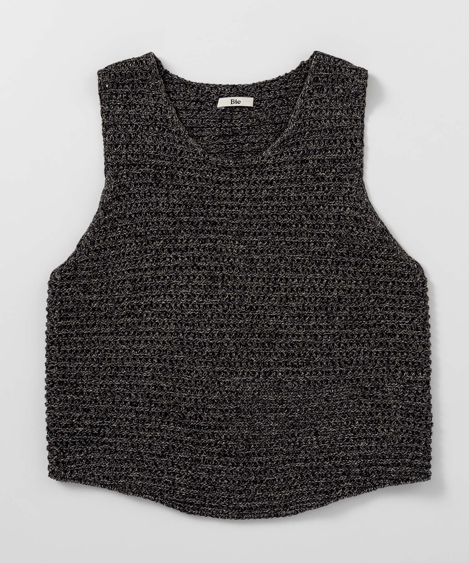 メランジニットベスト