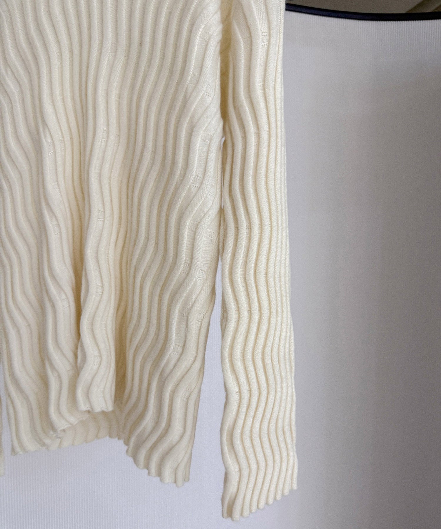 【12月上旬お届け予約商品】ウェービーニットトップス