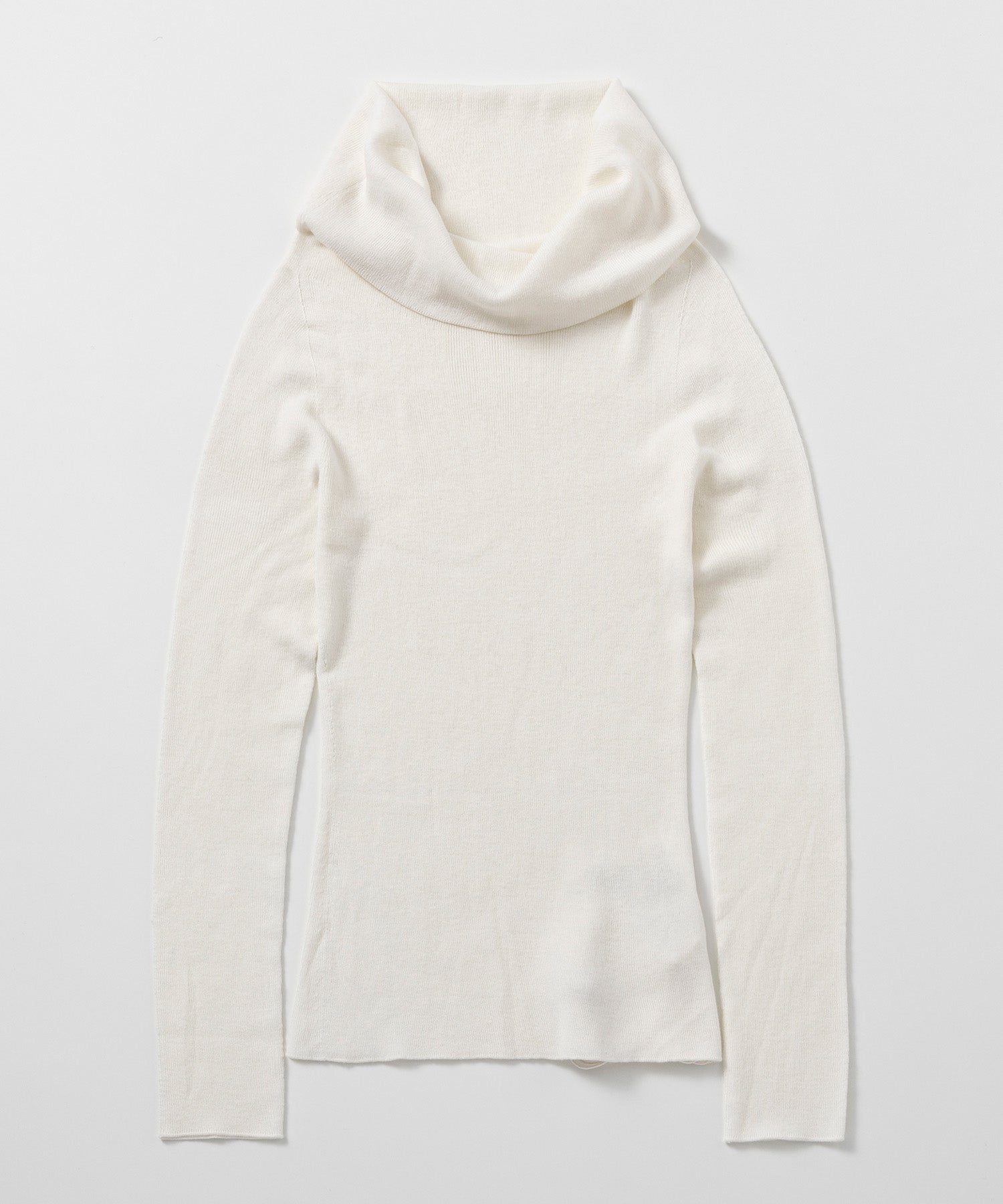 カシミヤブレンド オフショルダーニット