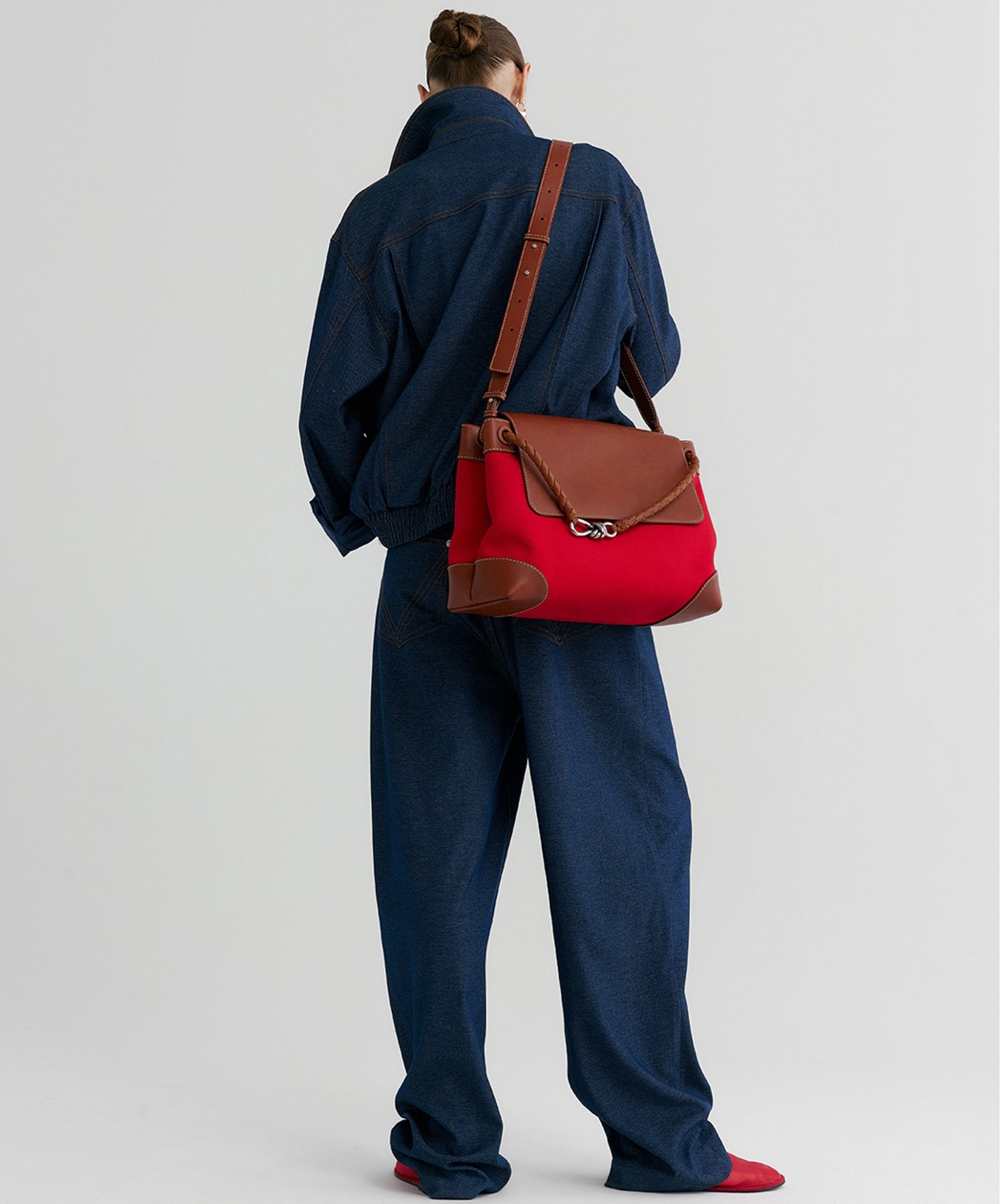 【12月上旬お届け予約商品】デニムライク ショートジャケット